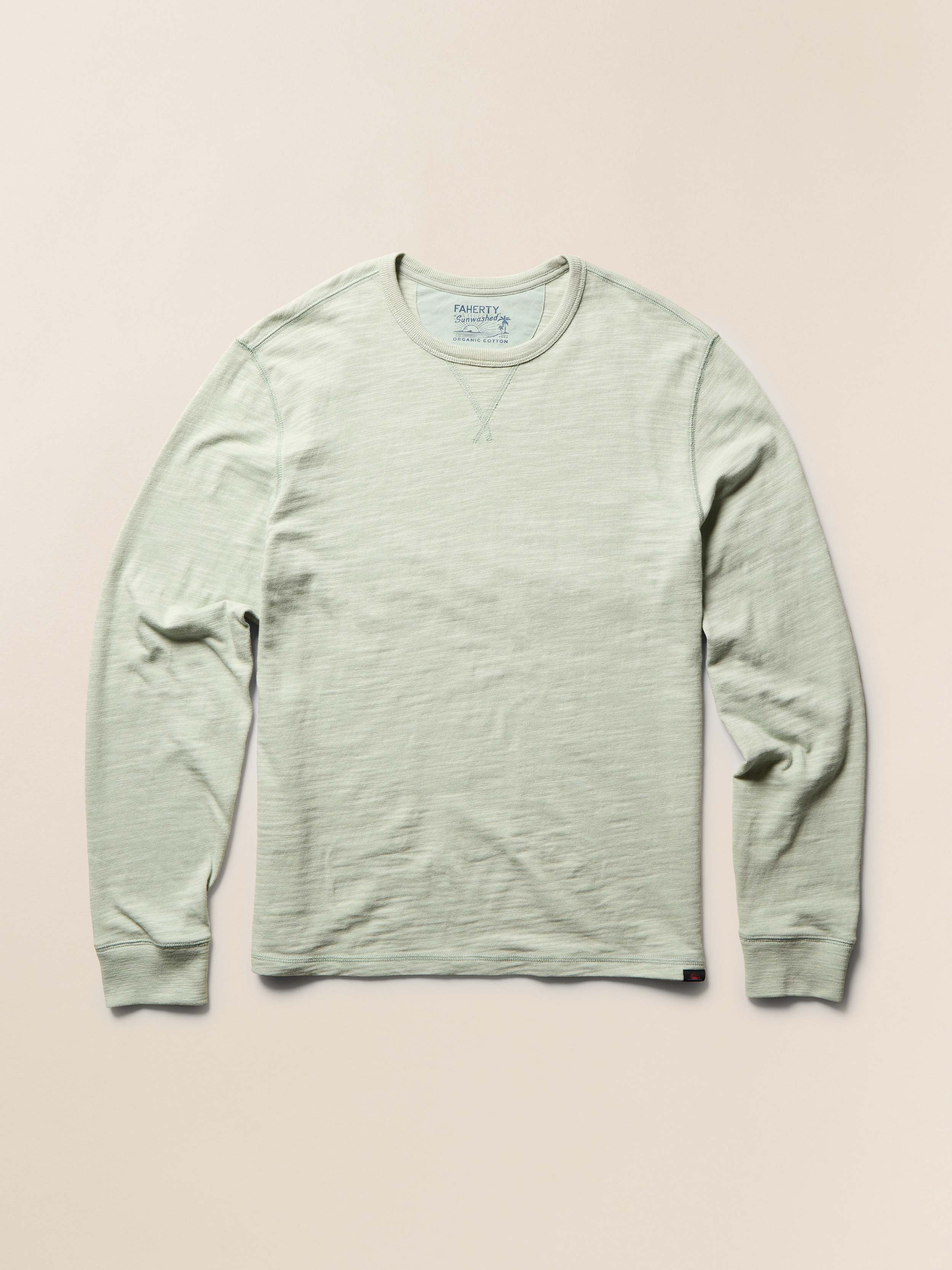 Sunwashed Organic Crew - Sea Break | Faherty Brand