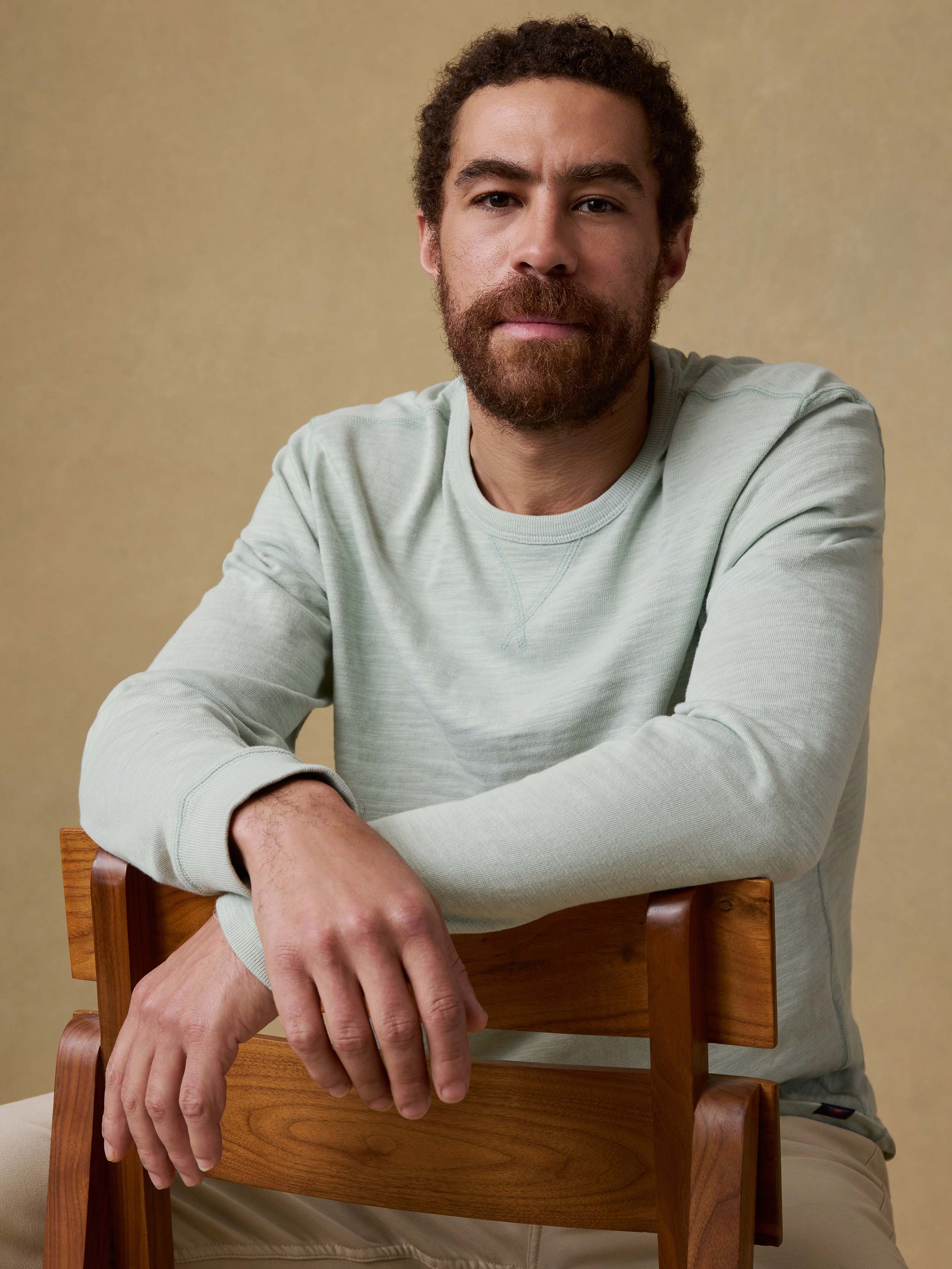 Sunwashed Organic Crew - Sea Break | Faherty Brand