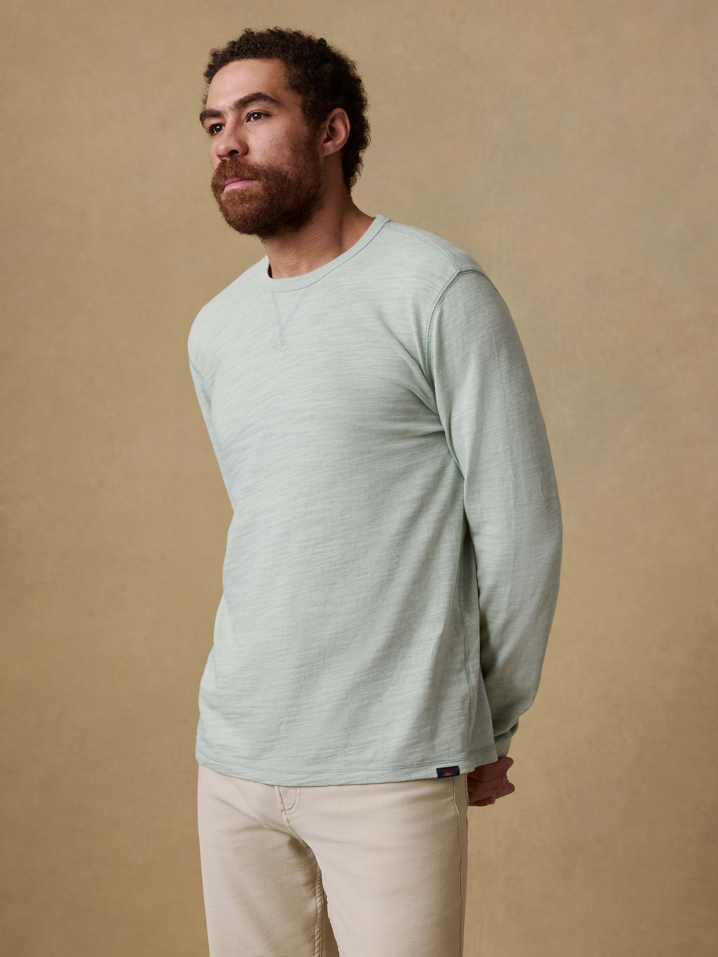 Sunwashed Organic Crew - Sea Break | Faherty Brand