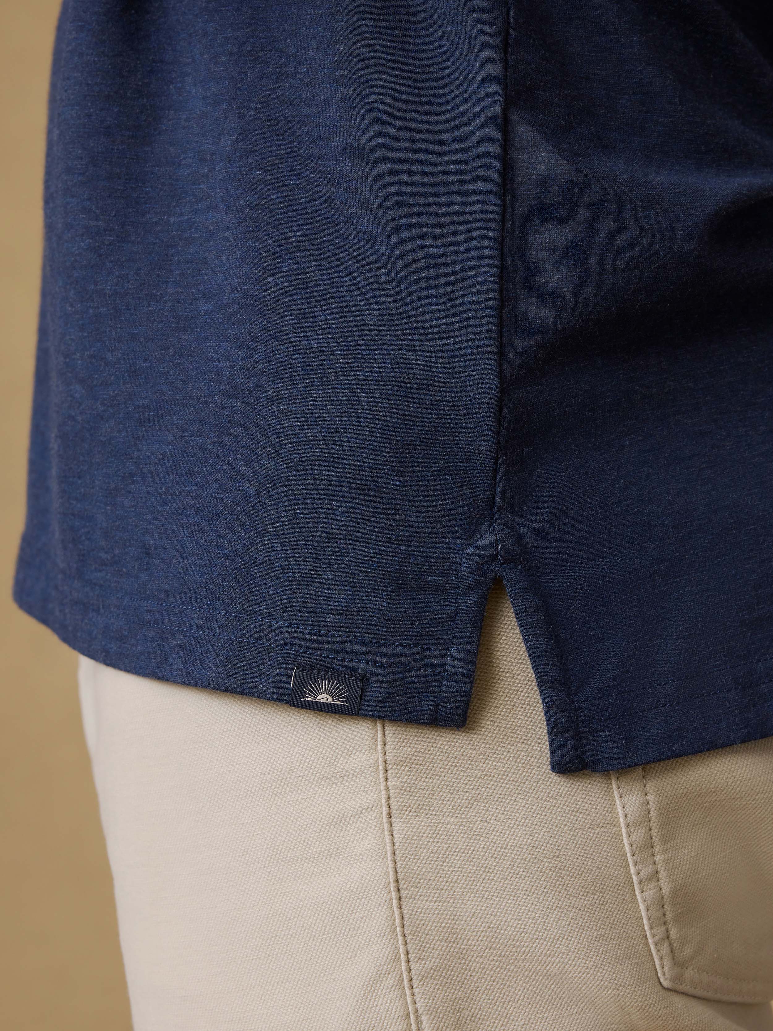 Short-Sleeve Movement™ Polo - Great Falls Heather | Faherty Brand