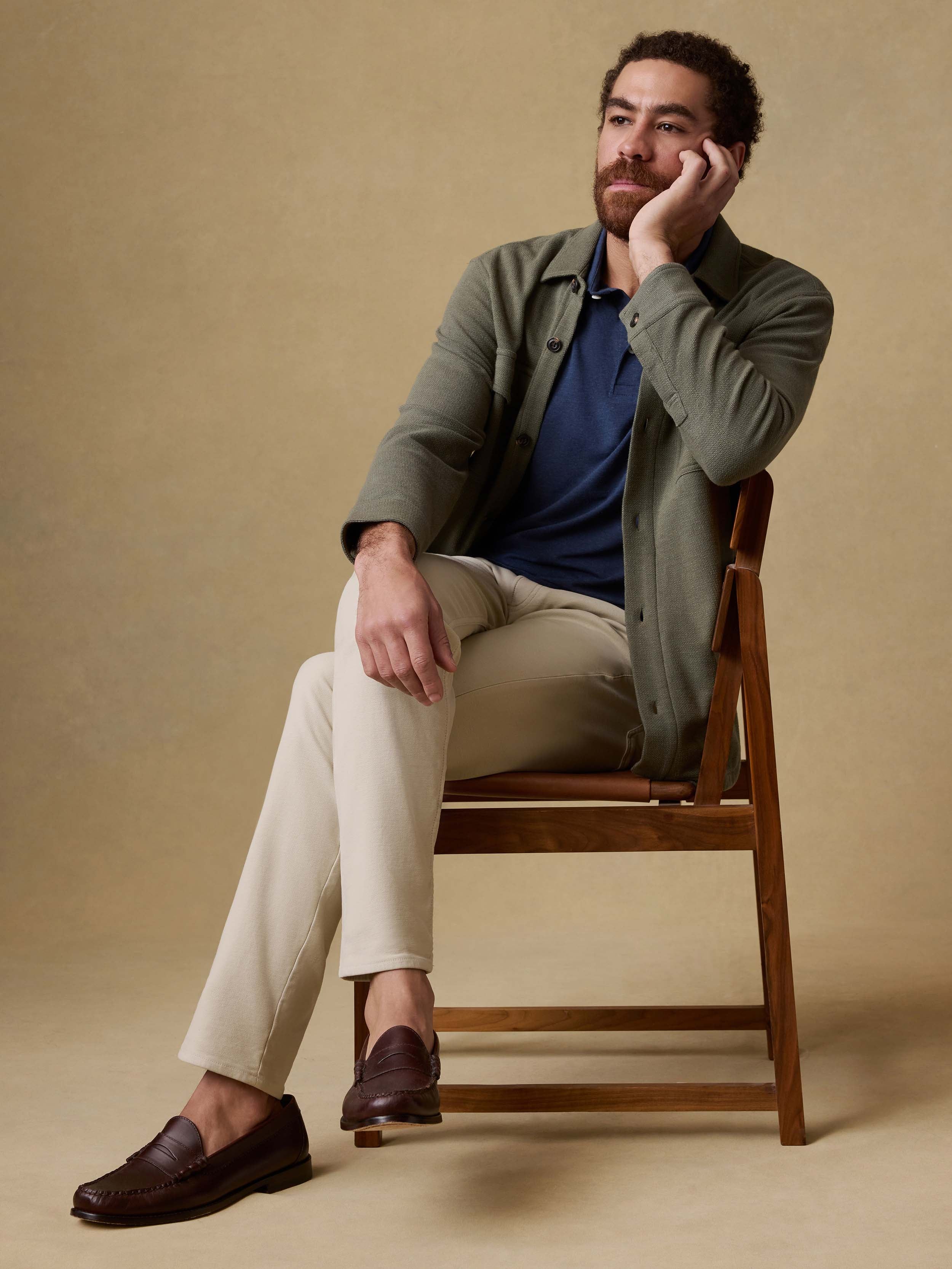 Short-Sleeve Movement™ Polo - Great Falls Heather | Faherty Brand