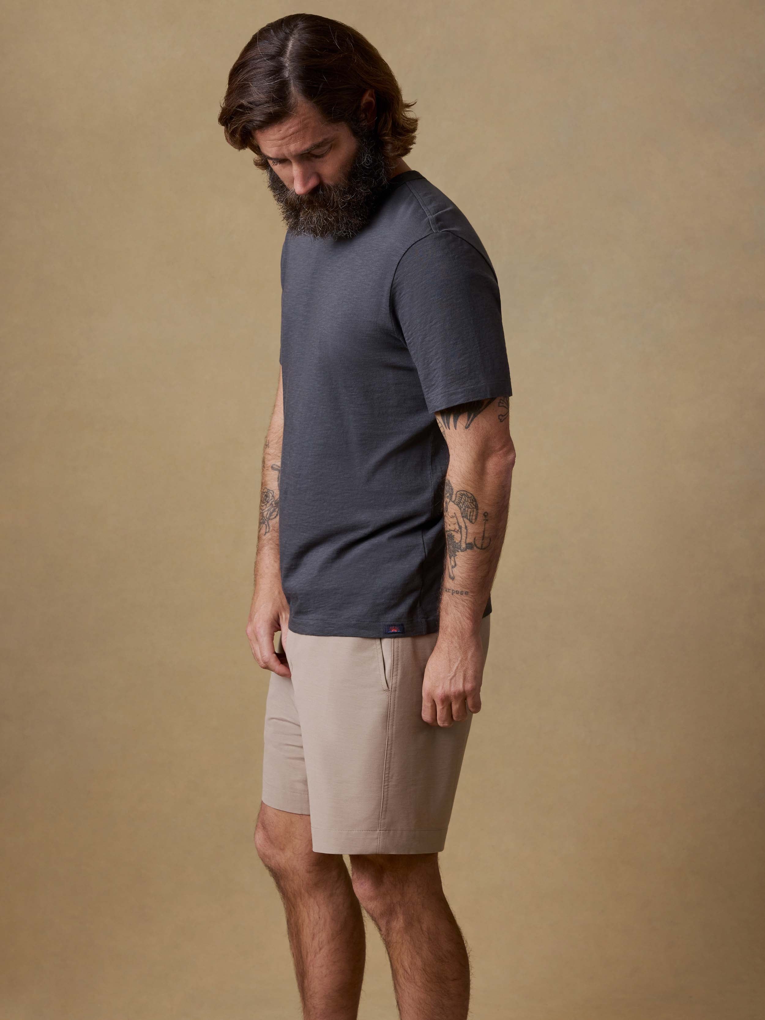 Sunwashed Regenerative Tee - Graphite | Faherty Brand