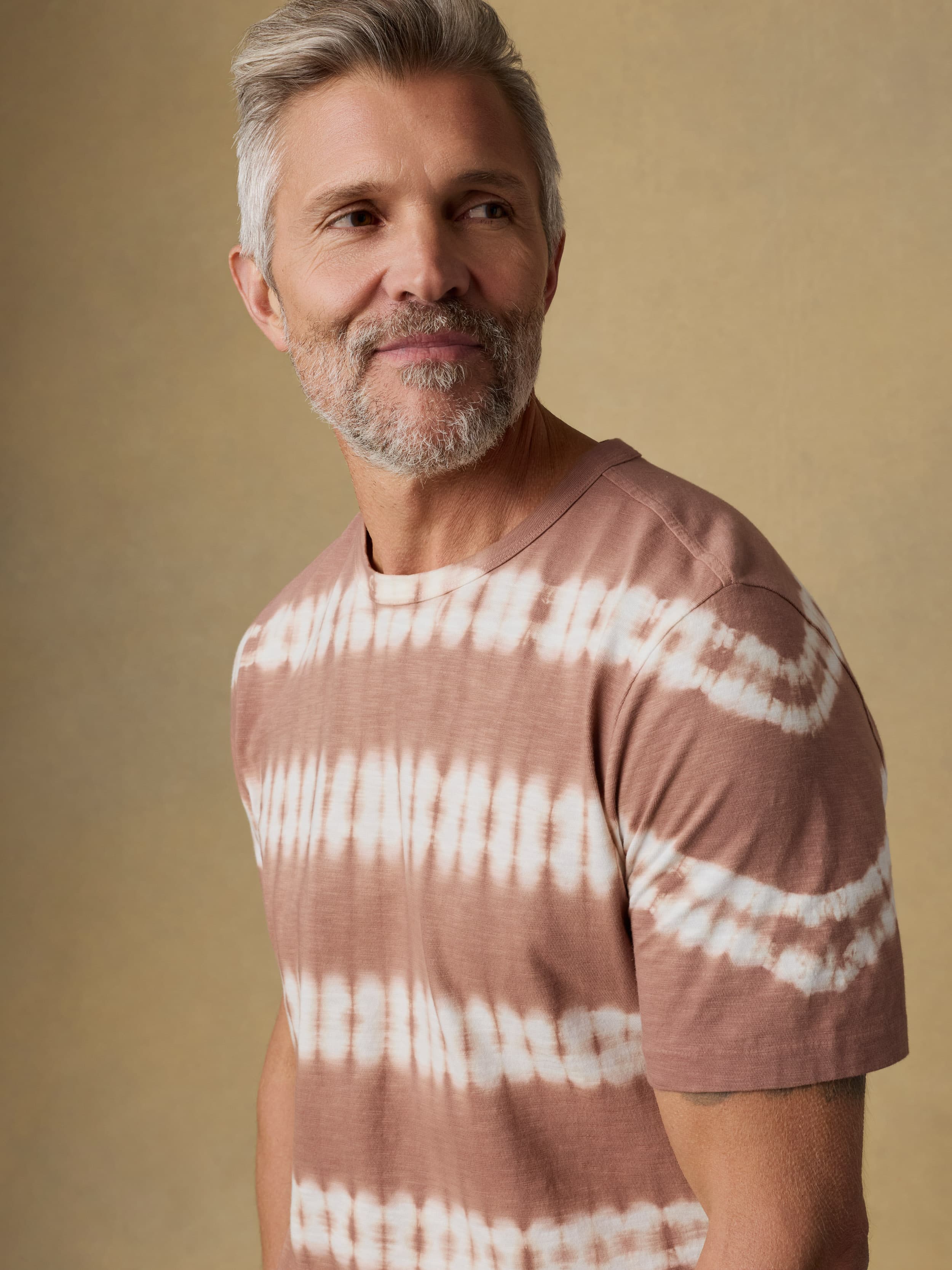Sunwashed Regenerative Tee - Red Ravine Tie Dye | Faherty Brand