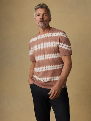 Sunwashed Regenerative Tee - Red Ravine Tie Dye