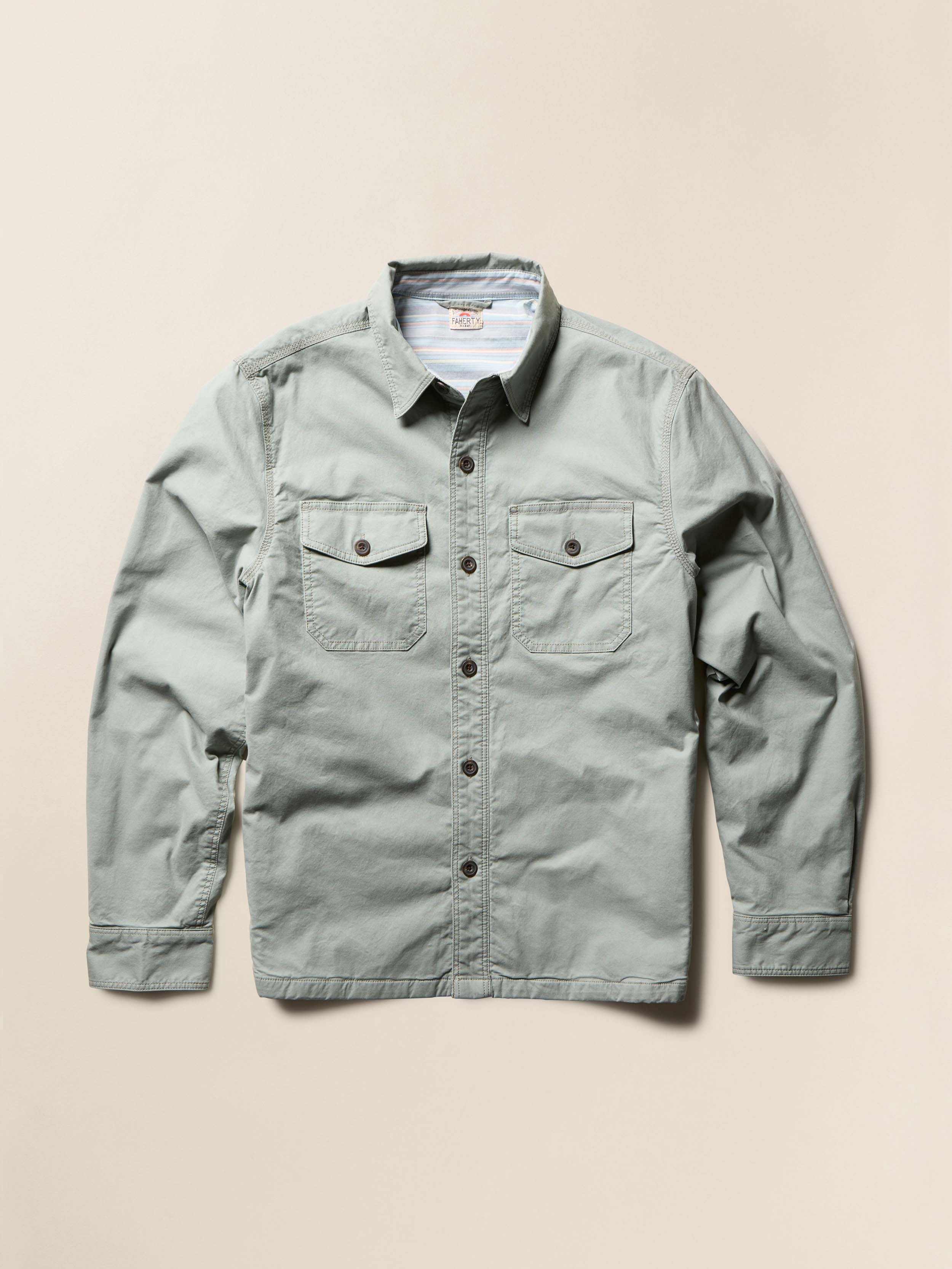 Lakeside CPO - Coastal Sage | Faherty Brand