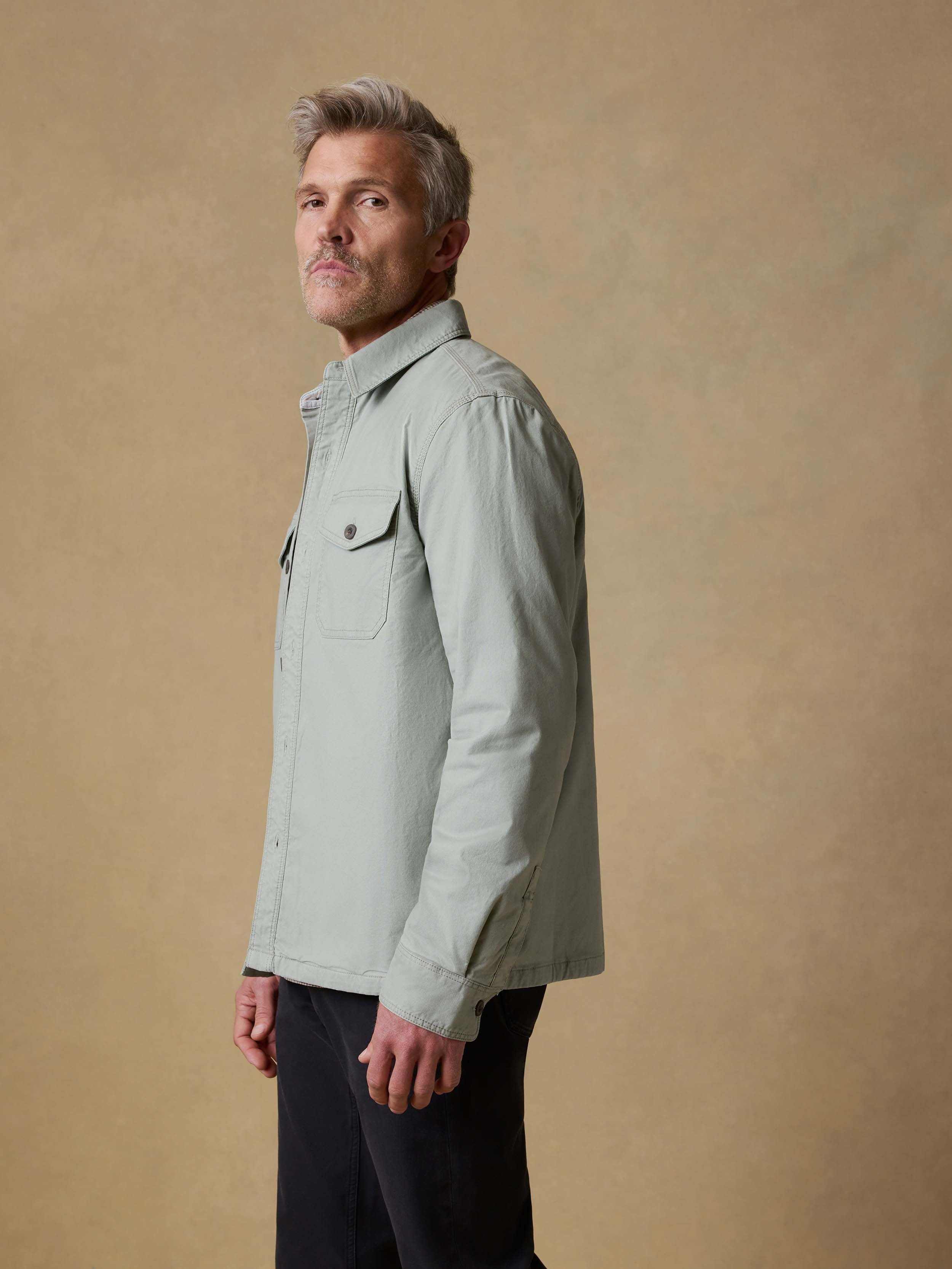 Lakeside CPO - Coastal Sage | Faherty Brand