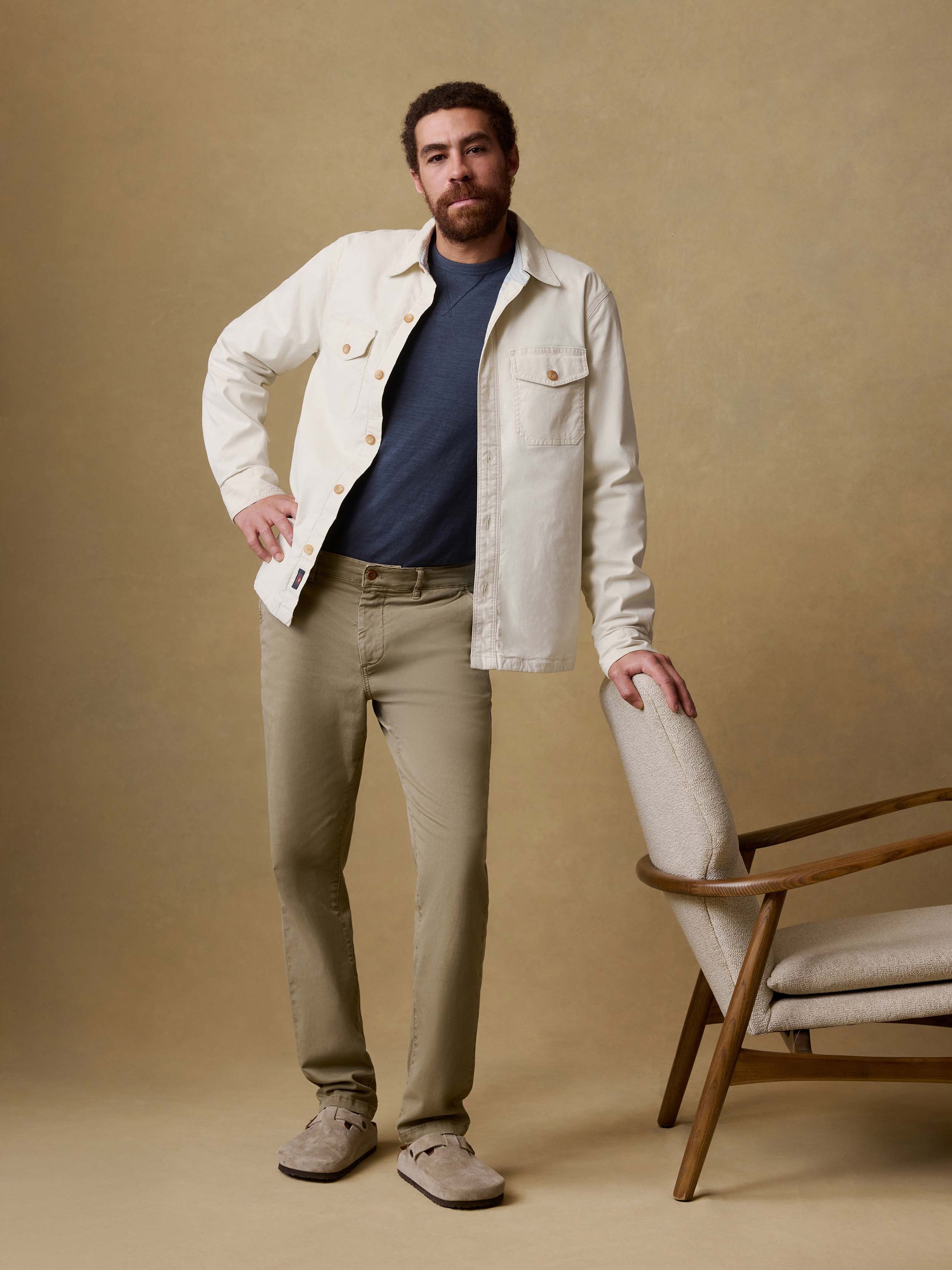 Lakeside CPO - Sea Salt | Faherty Brand