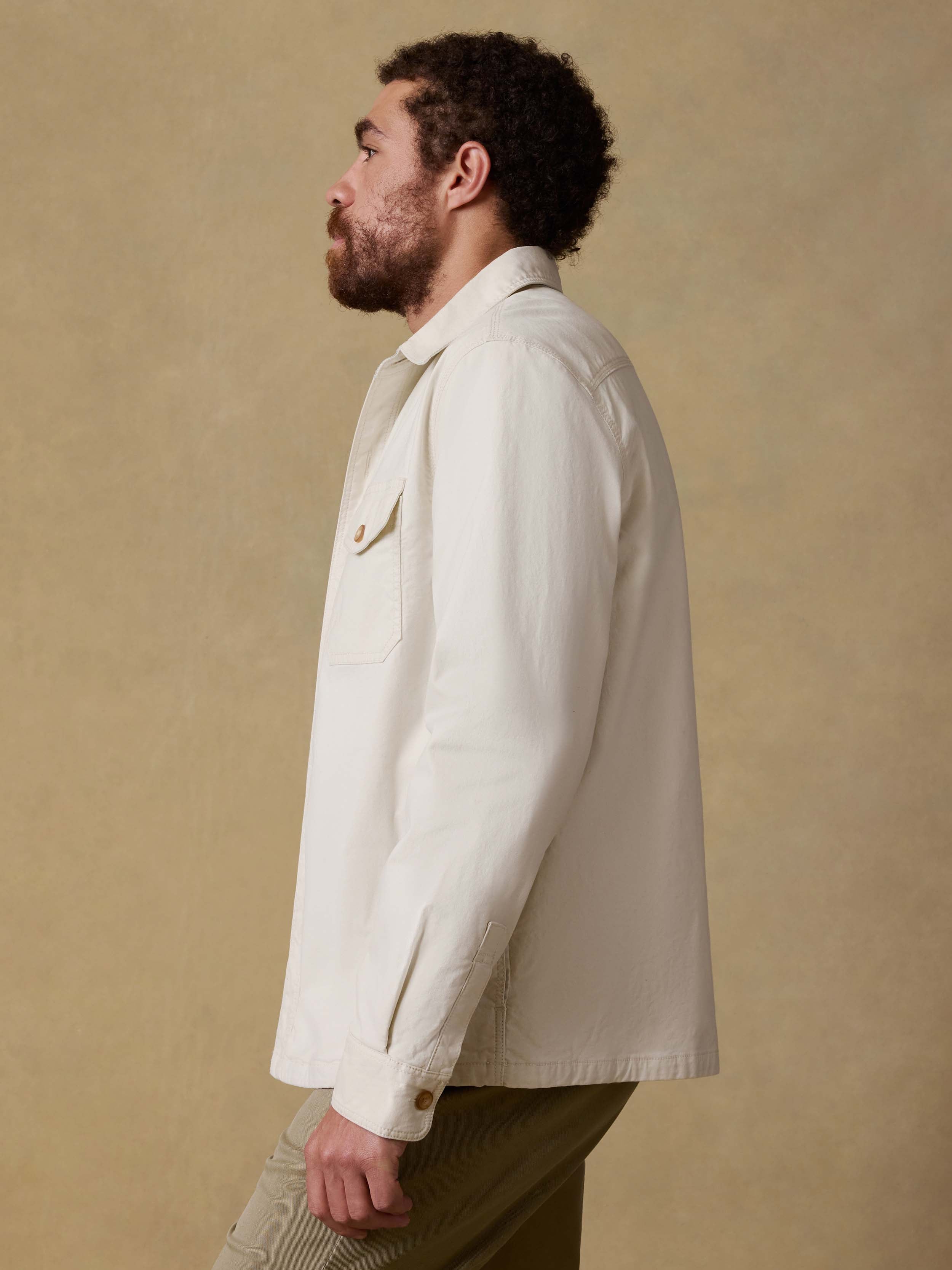 Lakeside CPO - Sea Salt | Faherty Brand