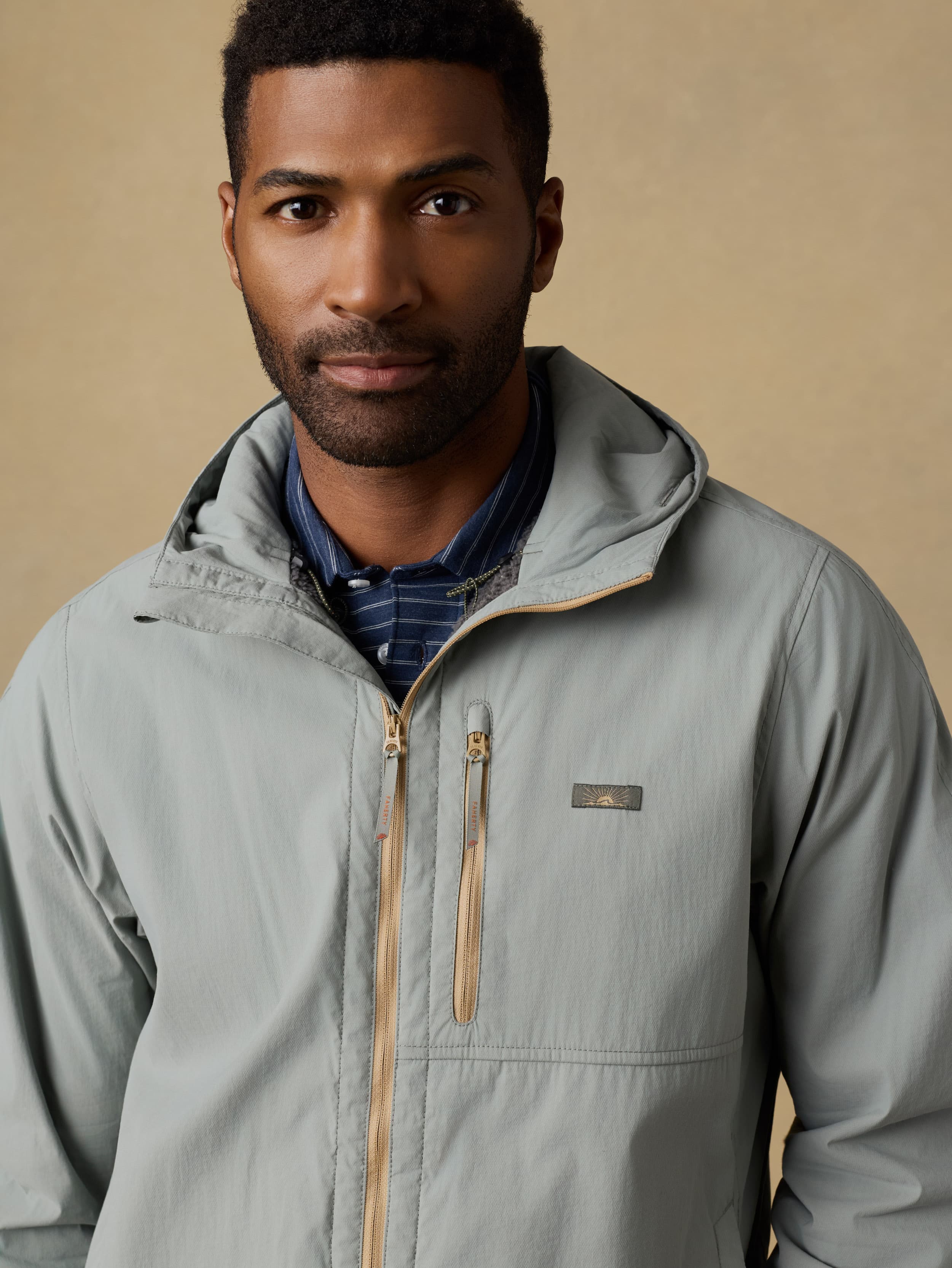 Shorelite Zephyr Jacket - Coastal Sage | Faherty Brand