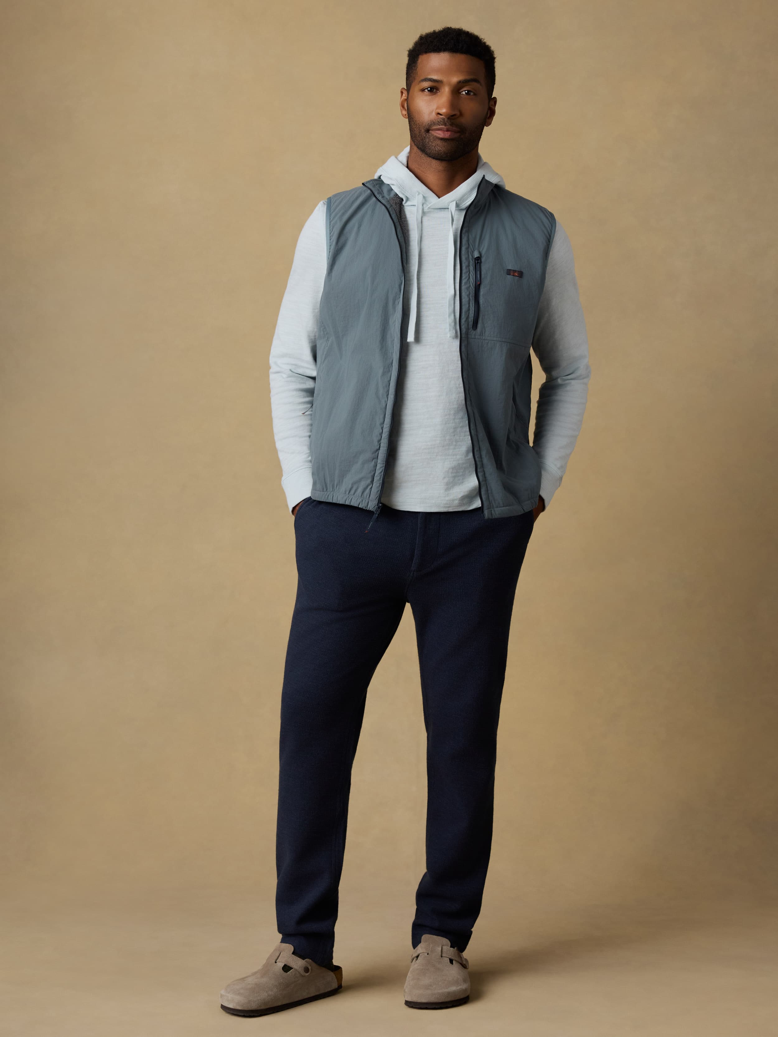 Shorelite Zephyr Vest - Seaglass Blue | Faherty Brand