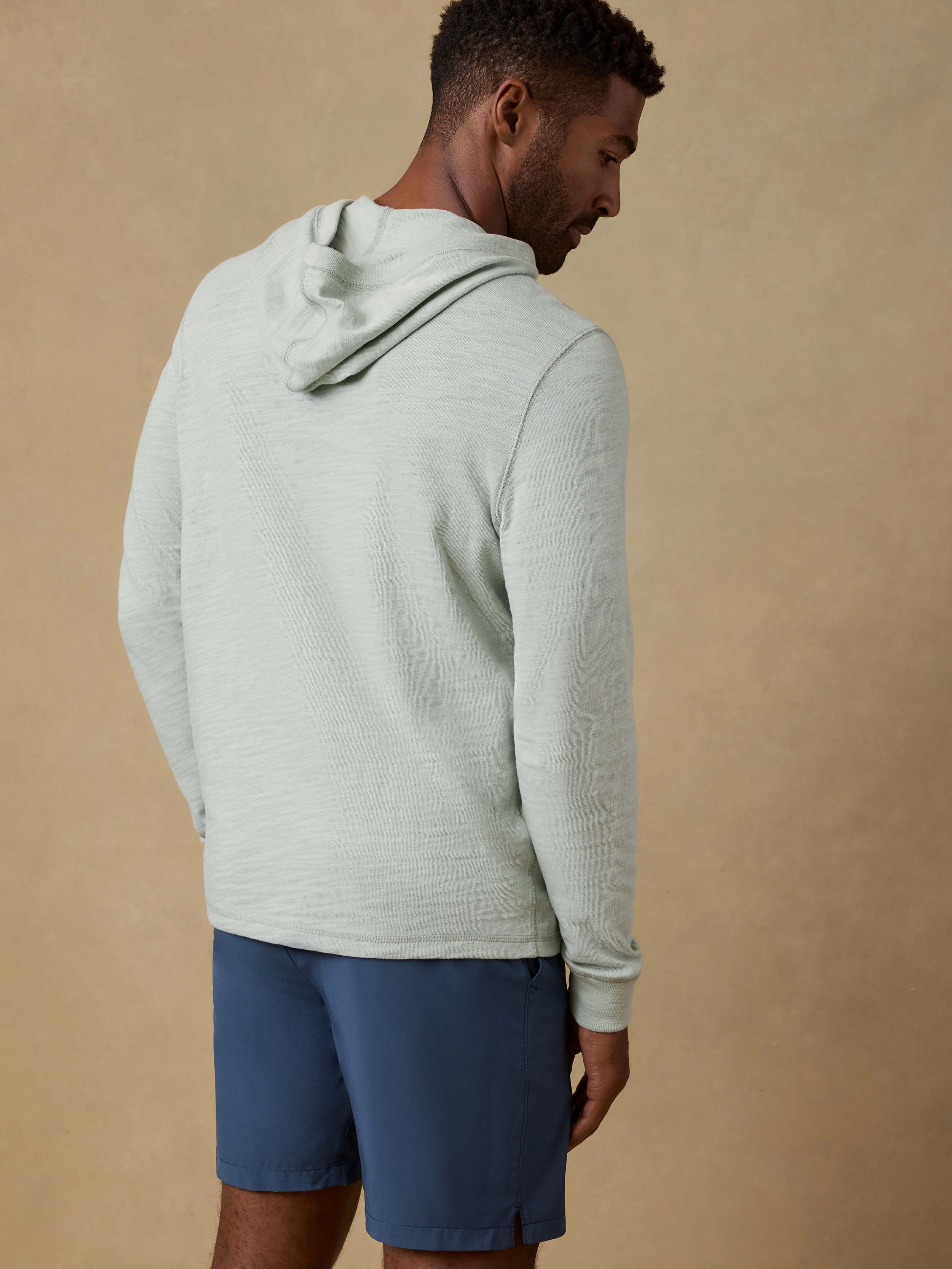 Sunwashed Organic Hoodie - Sea Break | Faherty Brand