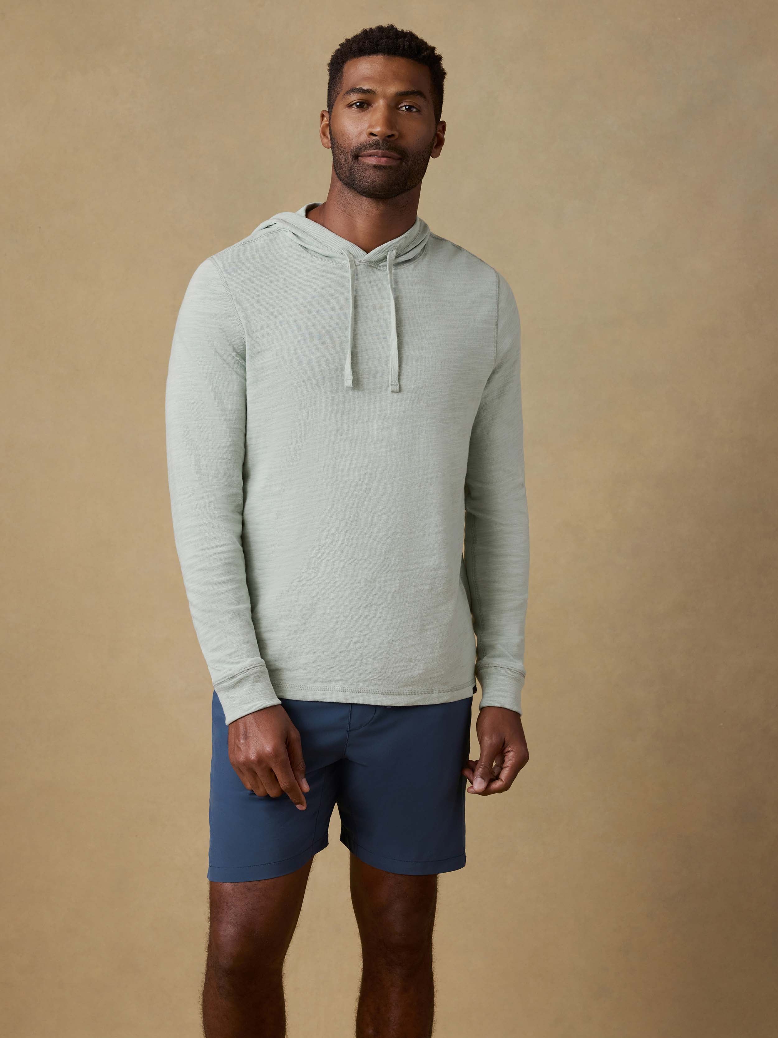 Sunwashed Organic Hoodie - Sea Break | Faherty Brand