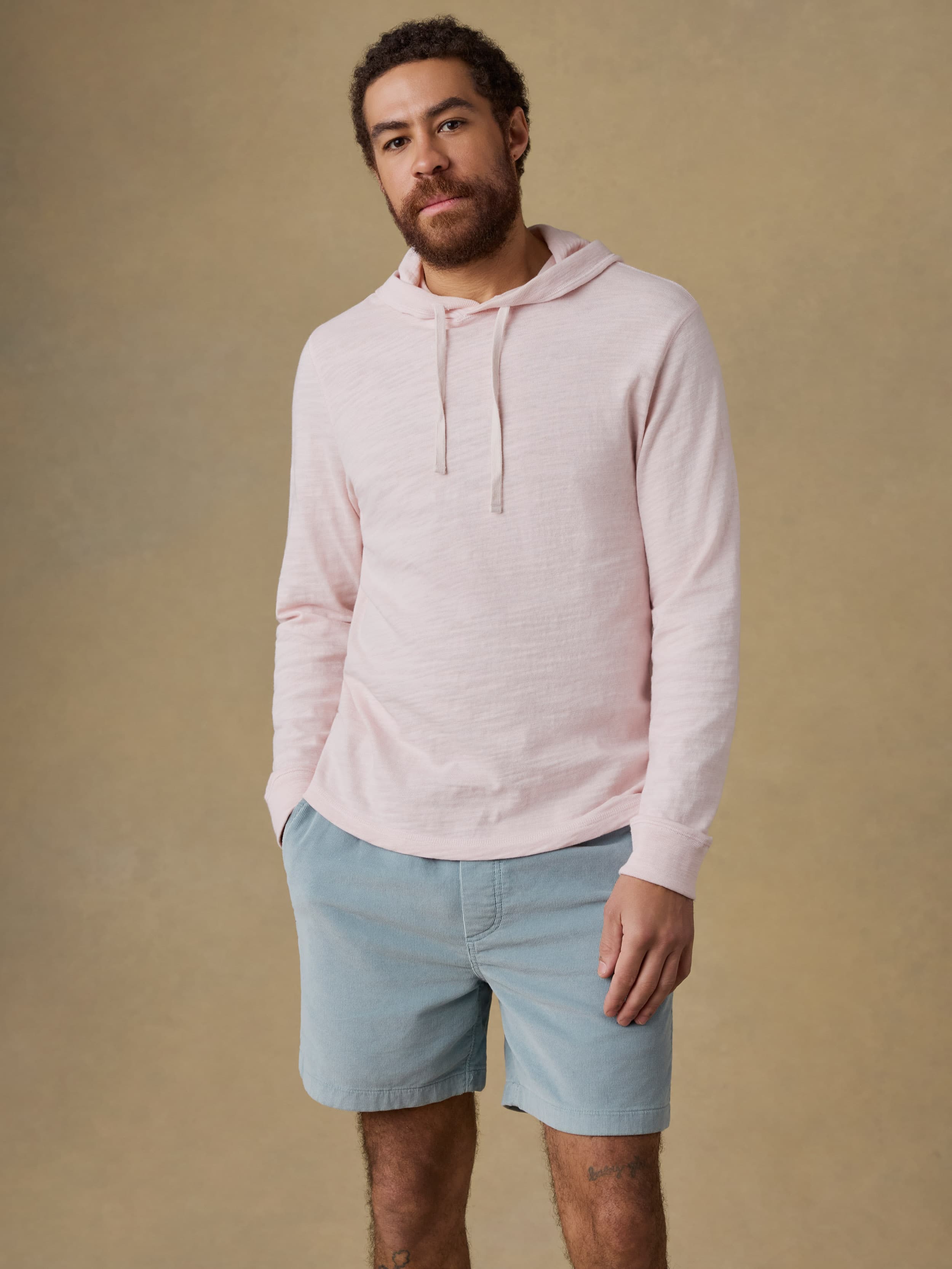 Sunwashed Organic Hoodie - Rose Bliss | Faherty Brand