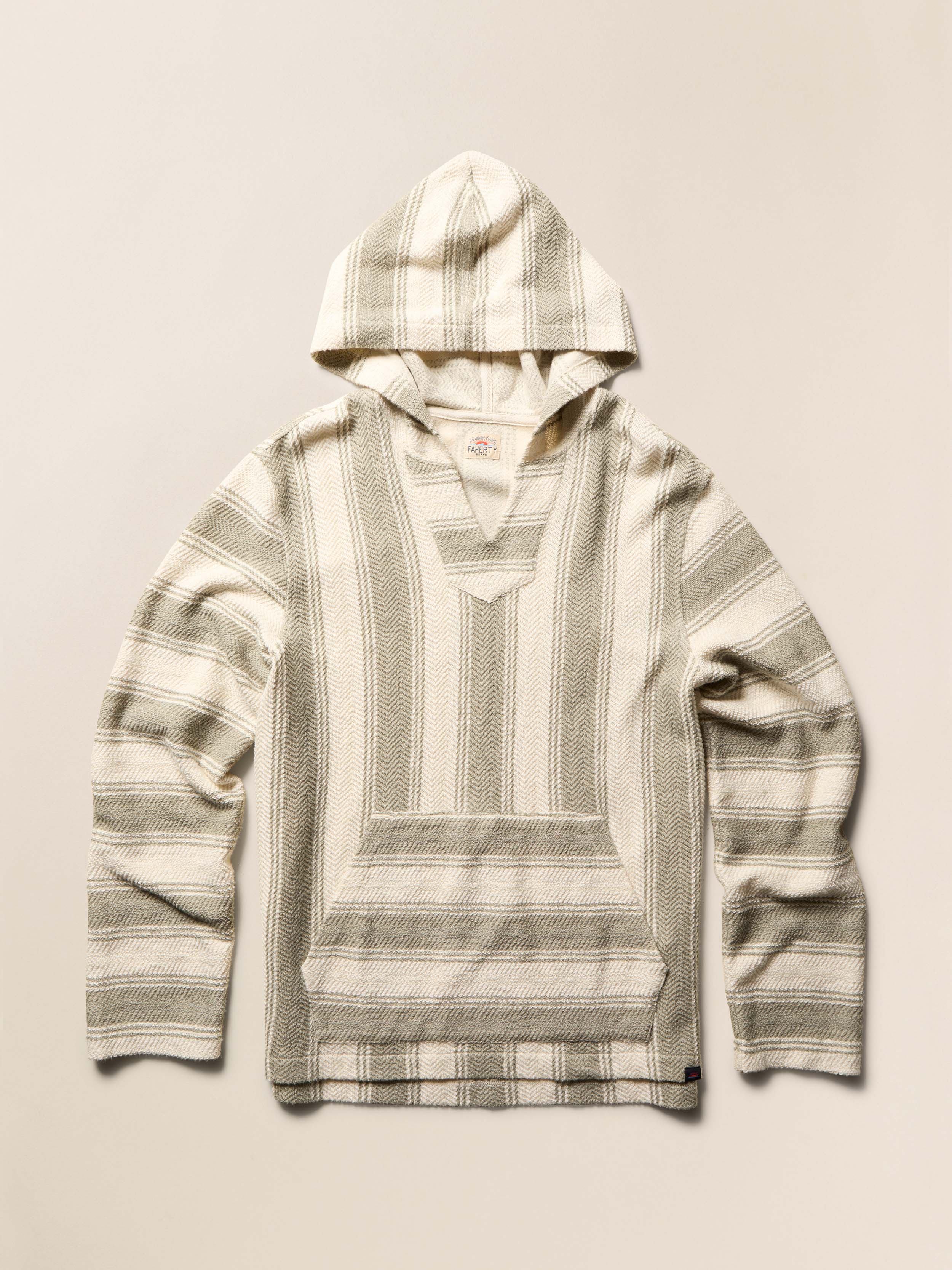 Whitewater Hoodie - Shell Point Stripe | Faherty Brand