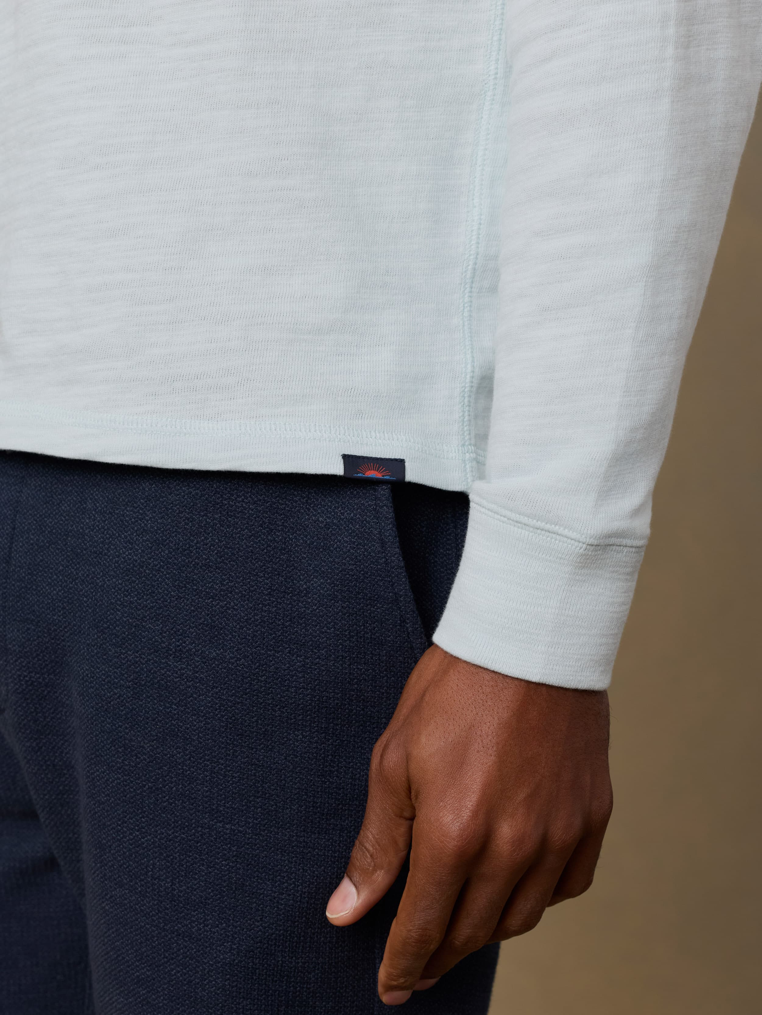 Surf Shop Sunwashed Organic Hoodie - Sky | Faherty Brand