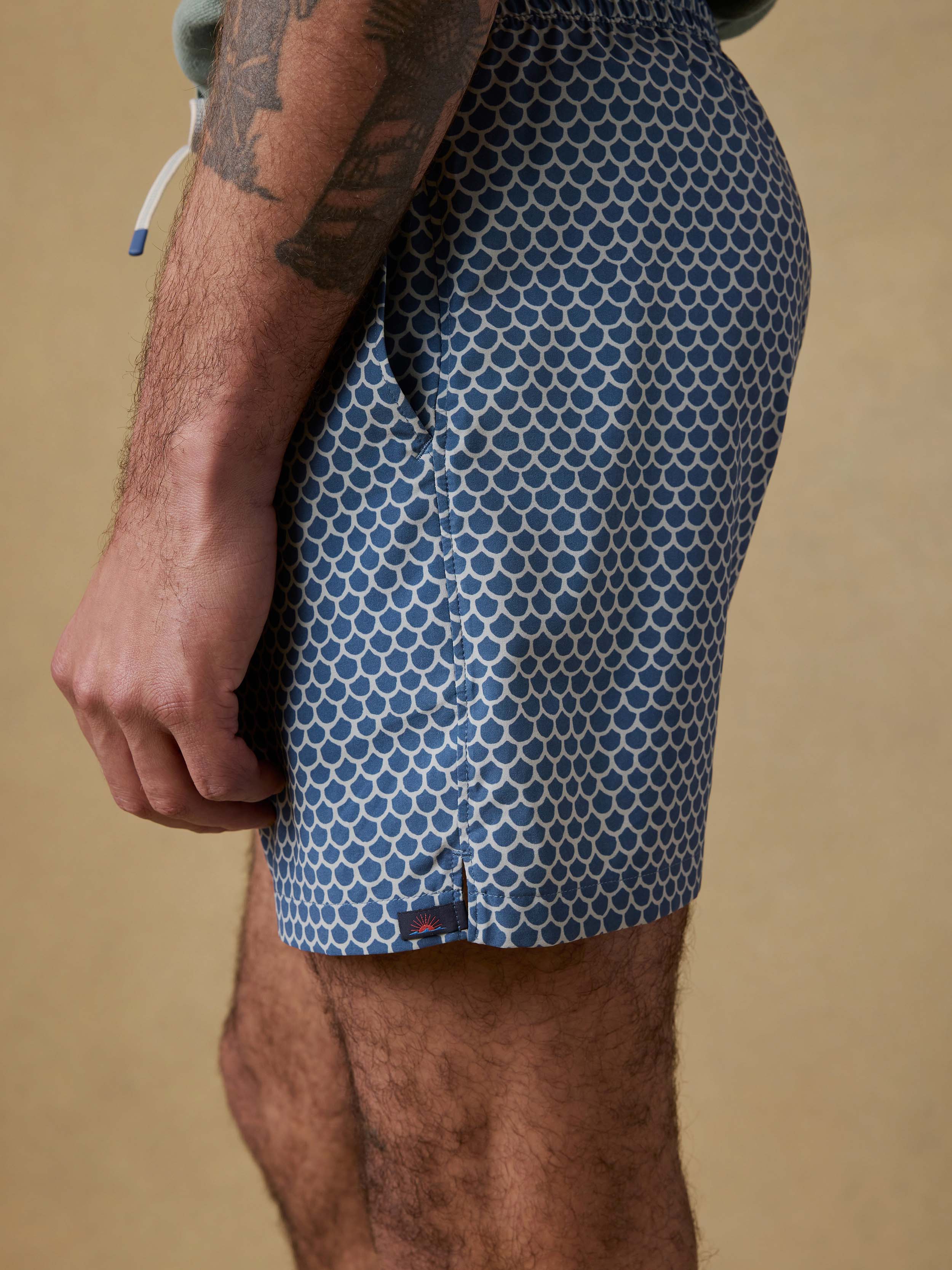 Shorelite Trunk (5") - Fishscale | Faherty Brand