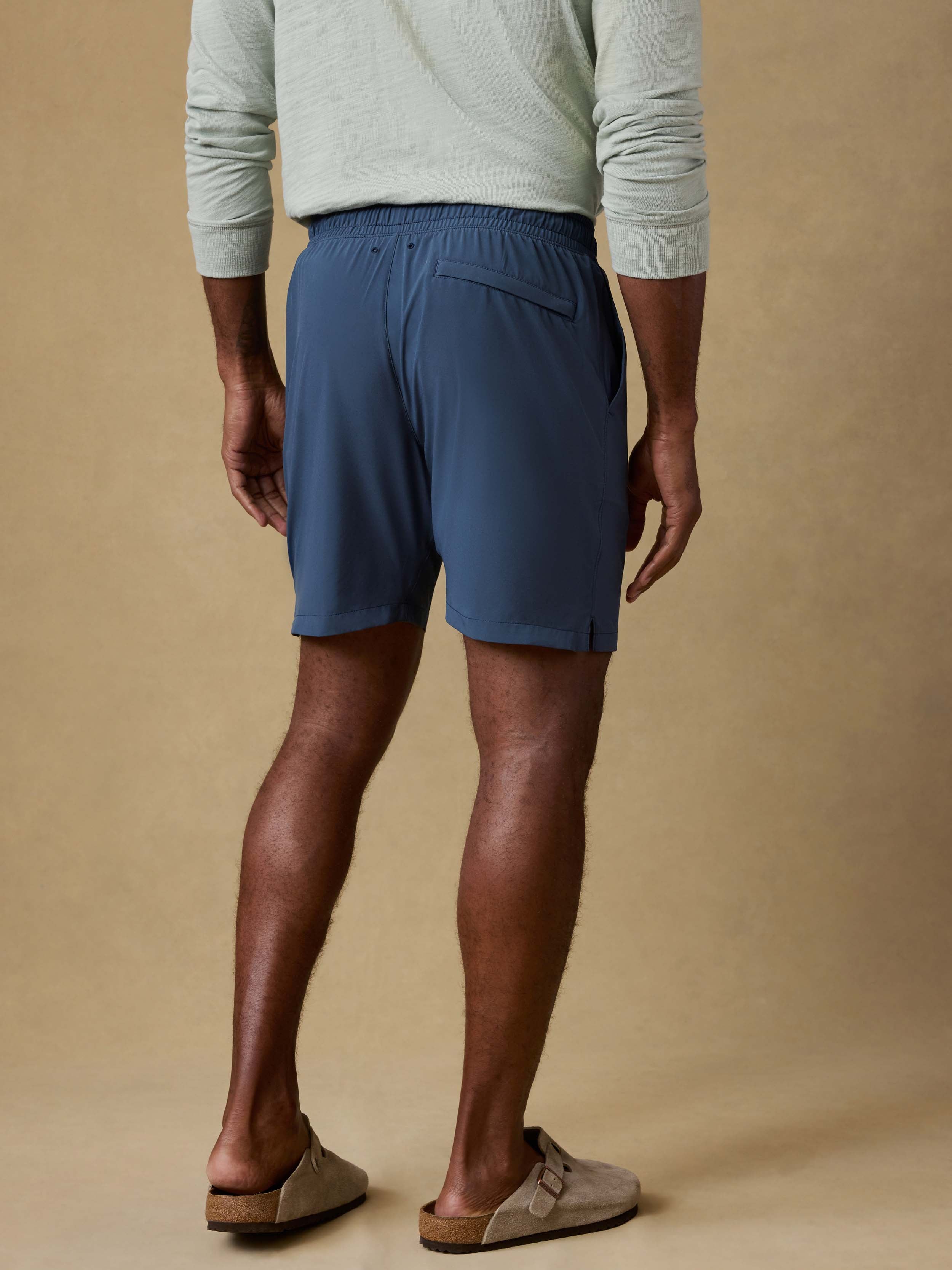 Shorelite Trunk (7") - Offshore Storm | Faherty Brand