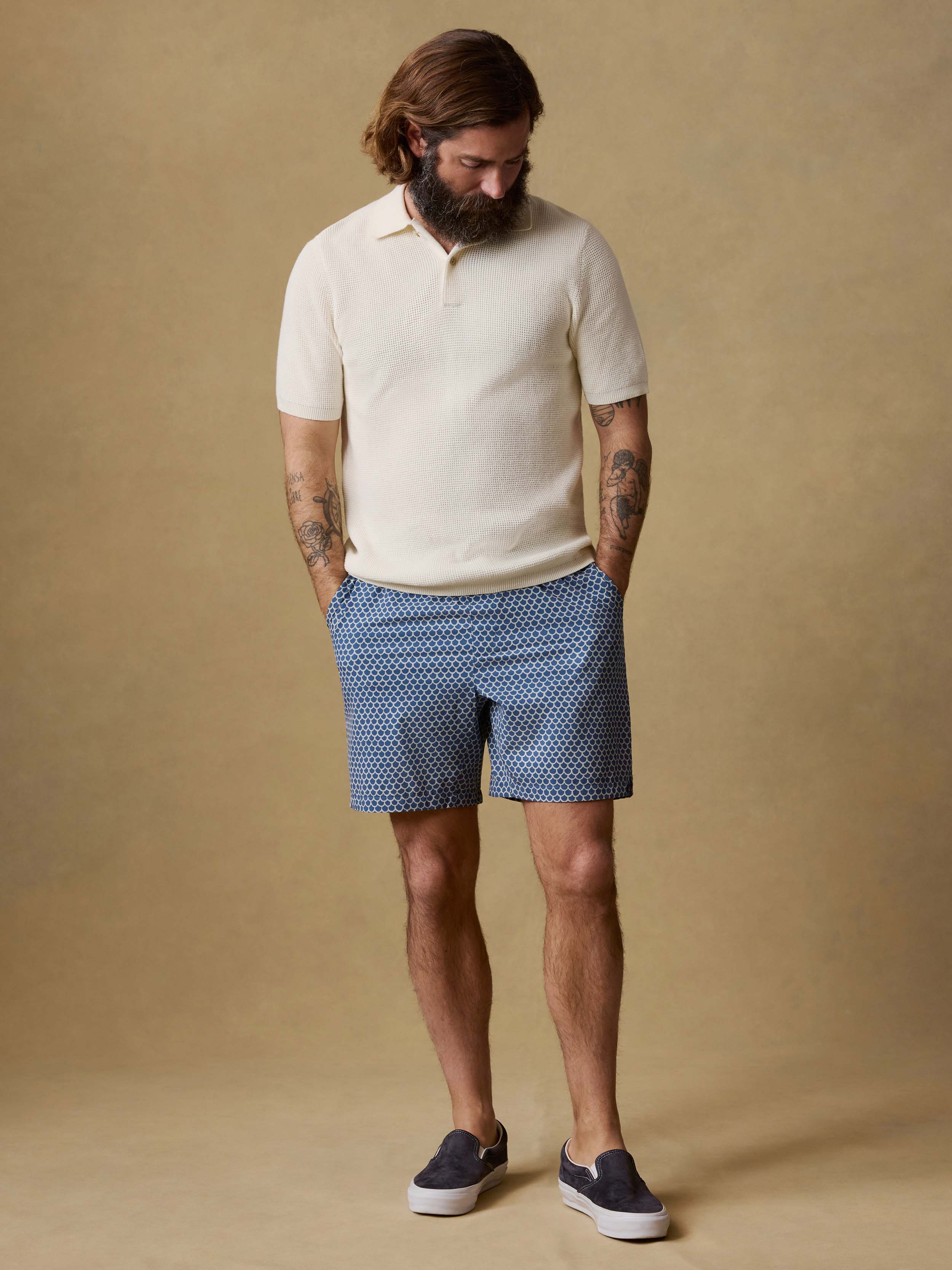 Shorelite Trunk (7") - Fishscale | Faherty Brand