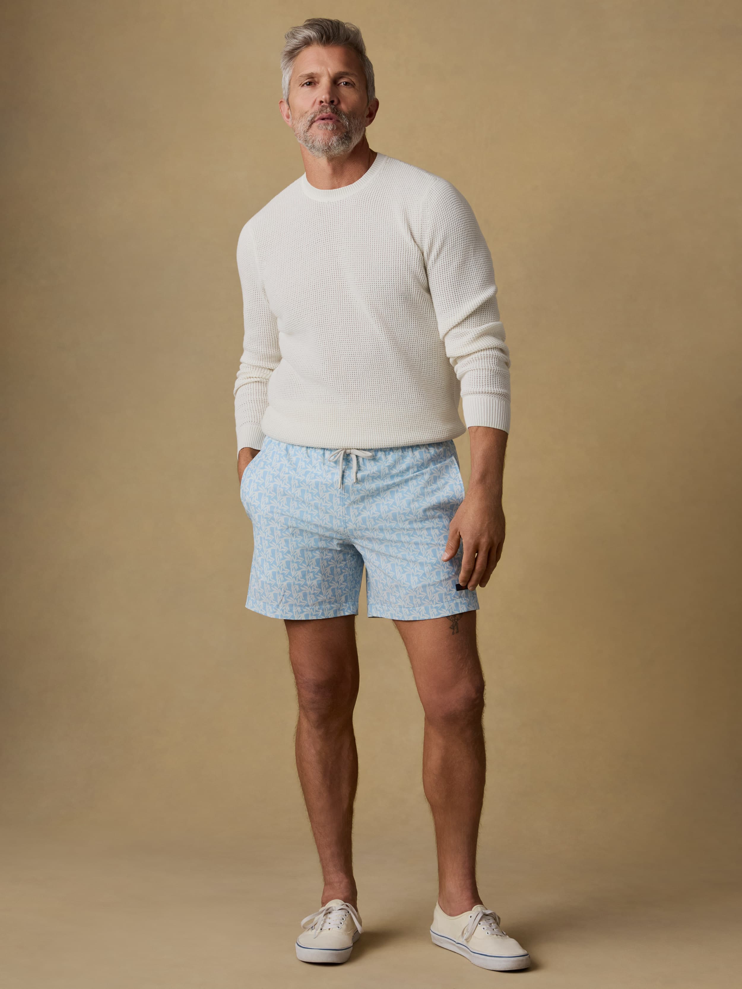 All Day™ Trunk (6") - Clear Sky Leaf | Faherty Brand