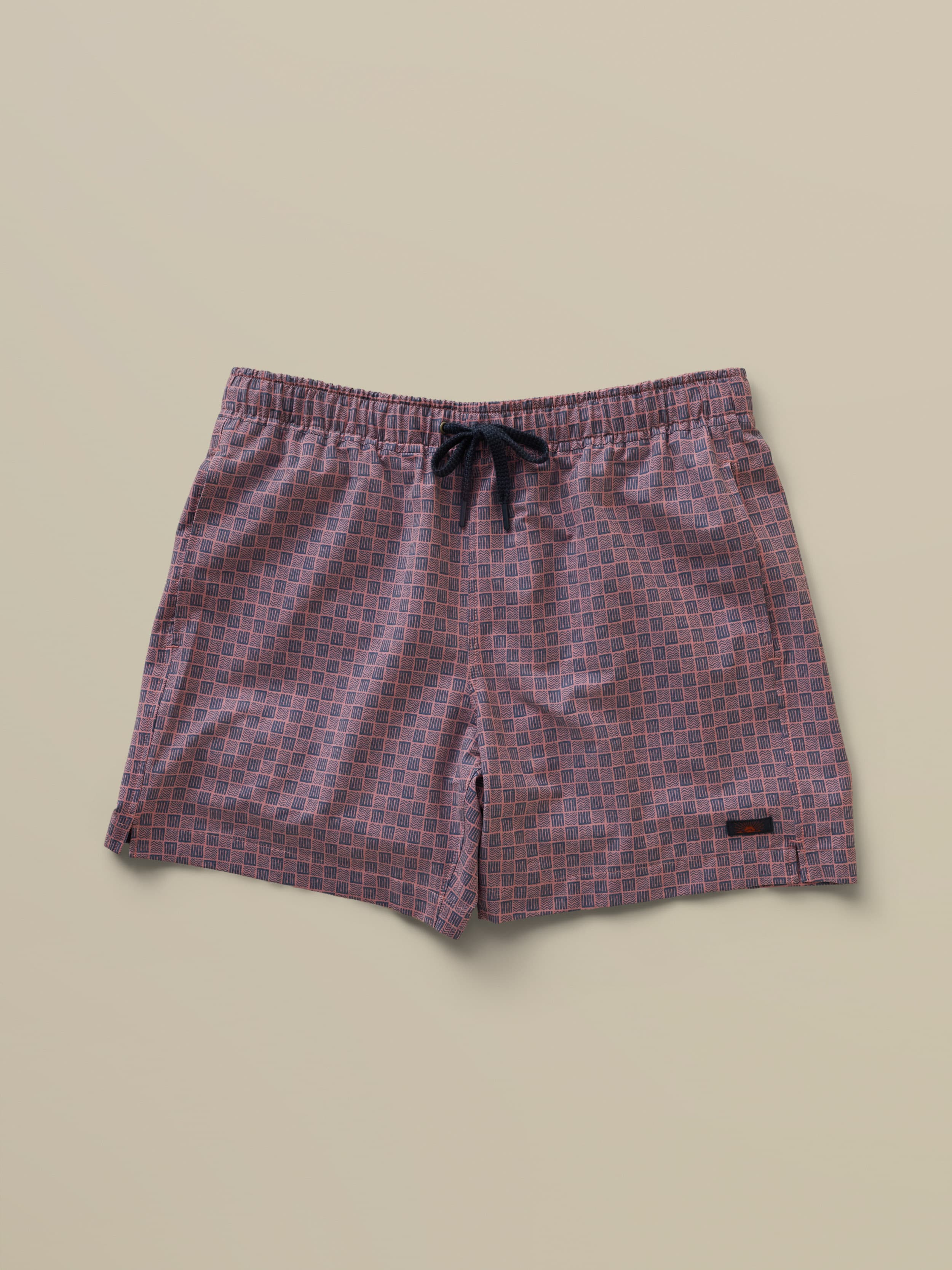 All Day™ Trunk (6") - Navy Clay Bricks | Faherty Brand