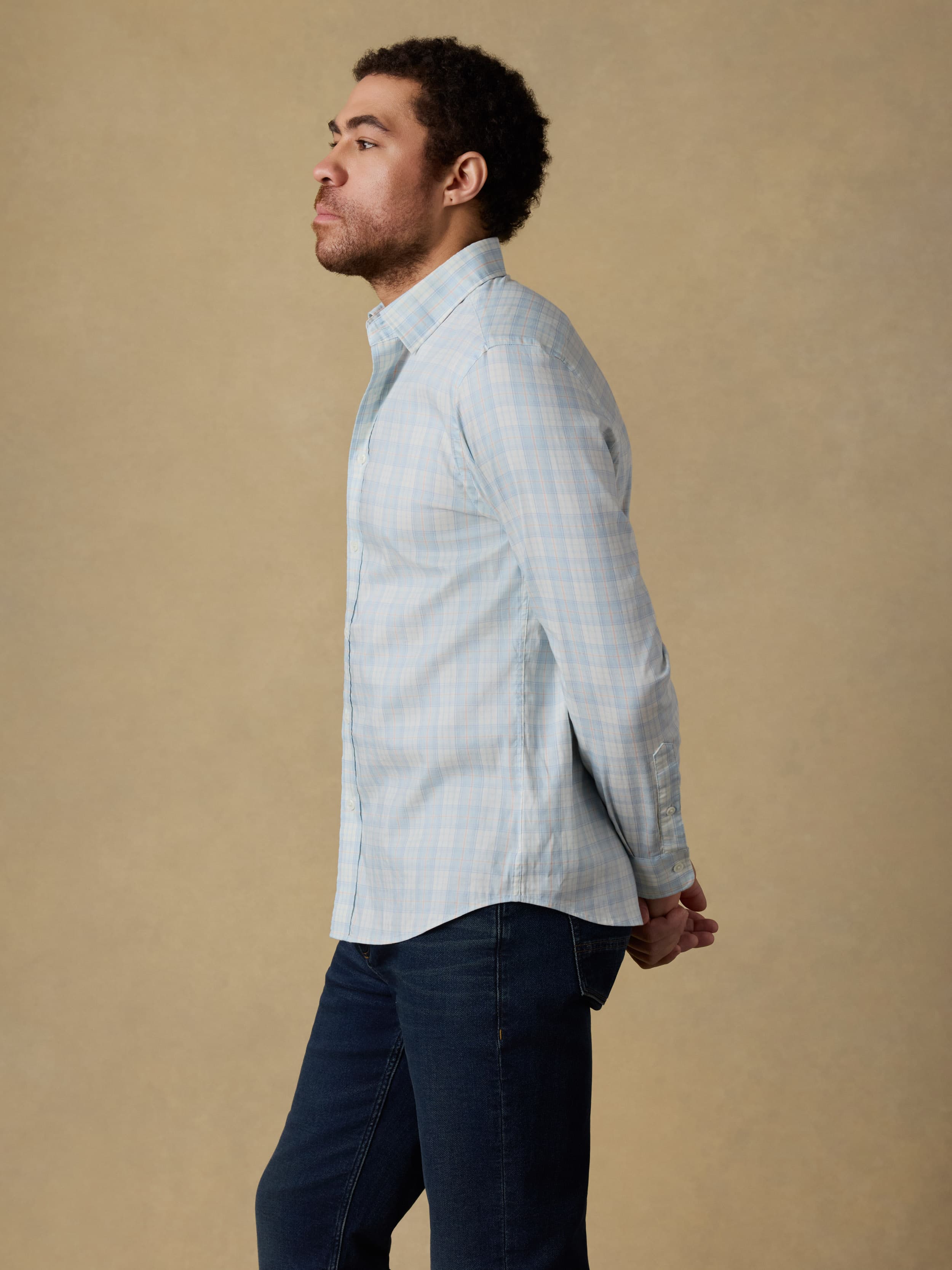 The Movement™ Shirt - Bermuda Shell Plaid | Faherty Brand