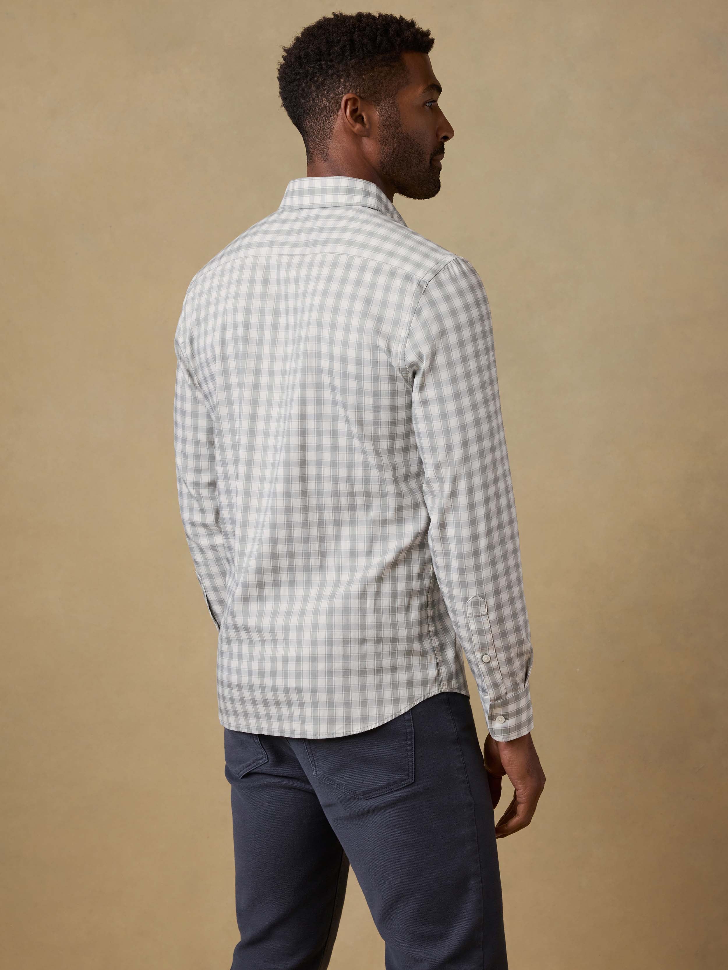 The Movement™ Shirt - Arctic Sage Check | Faherty Brand