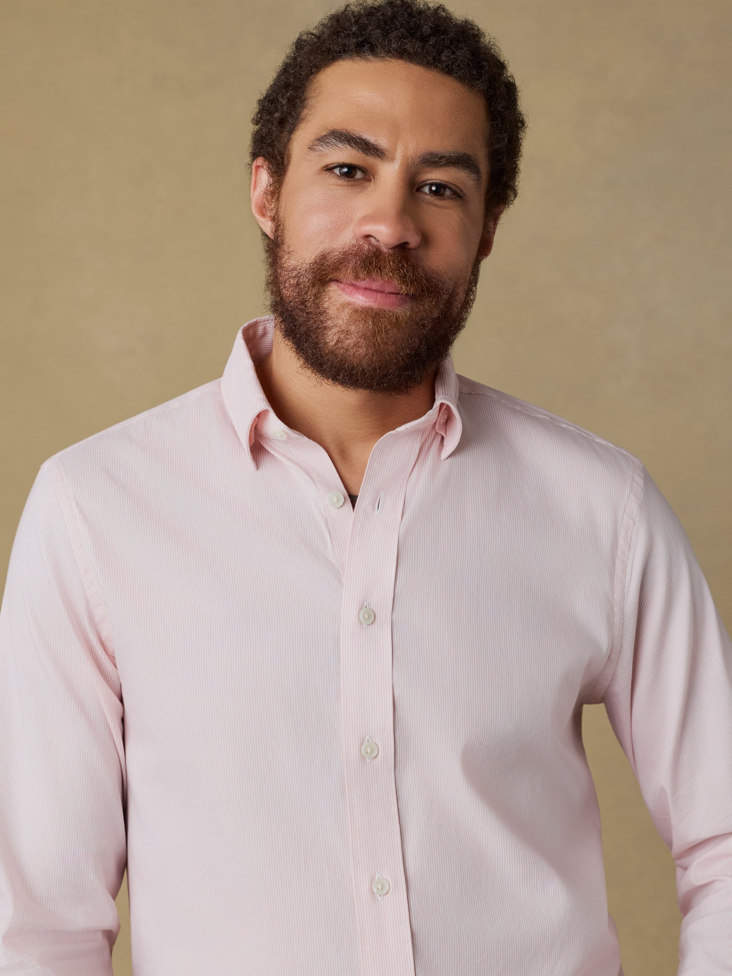 The Movement™ Shirt - Faded Rose Stripe | Faherty Brand
