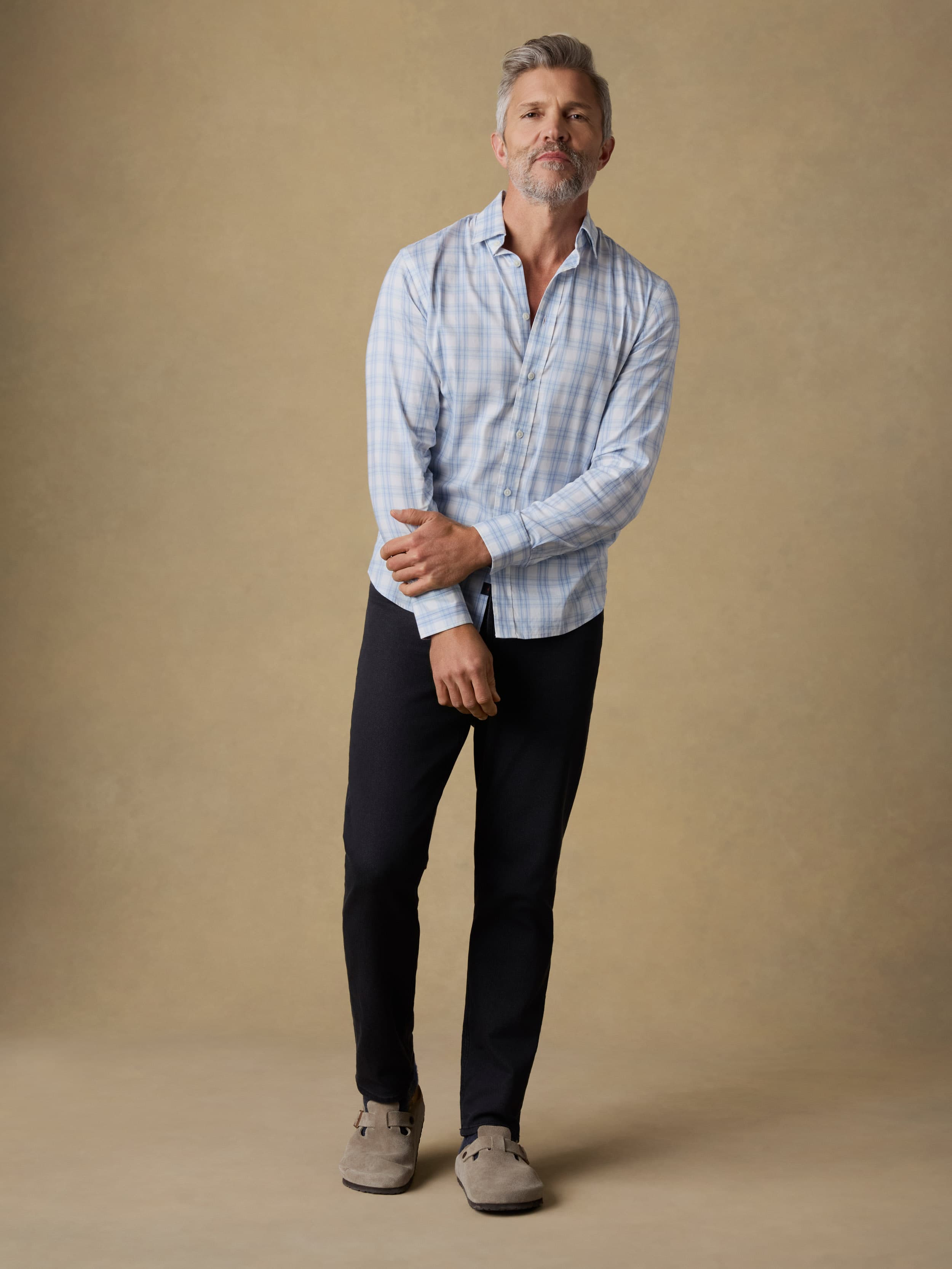 The Movement™ Shirt - Sea Horizon Plaid | Faherty Brand