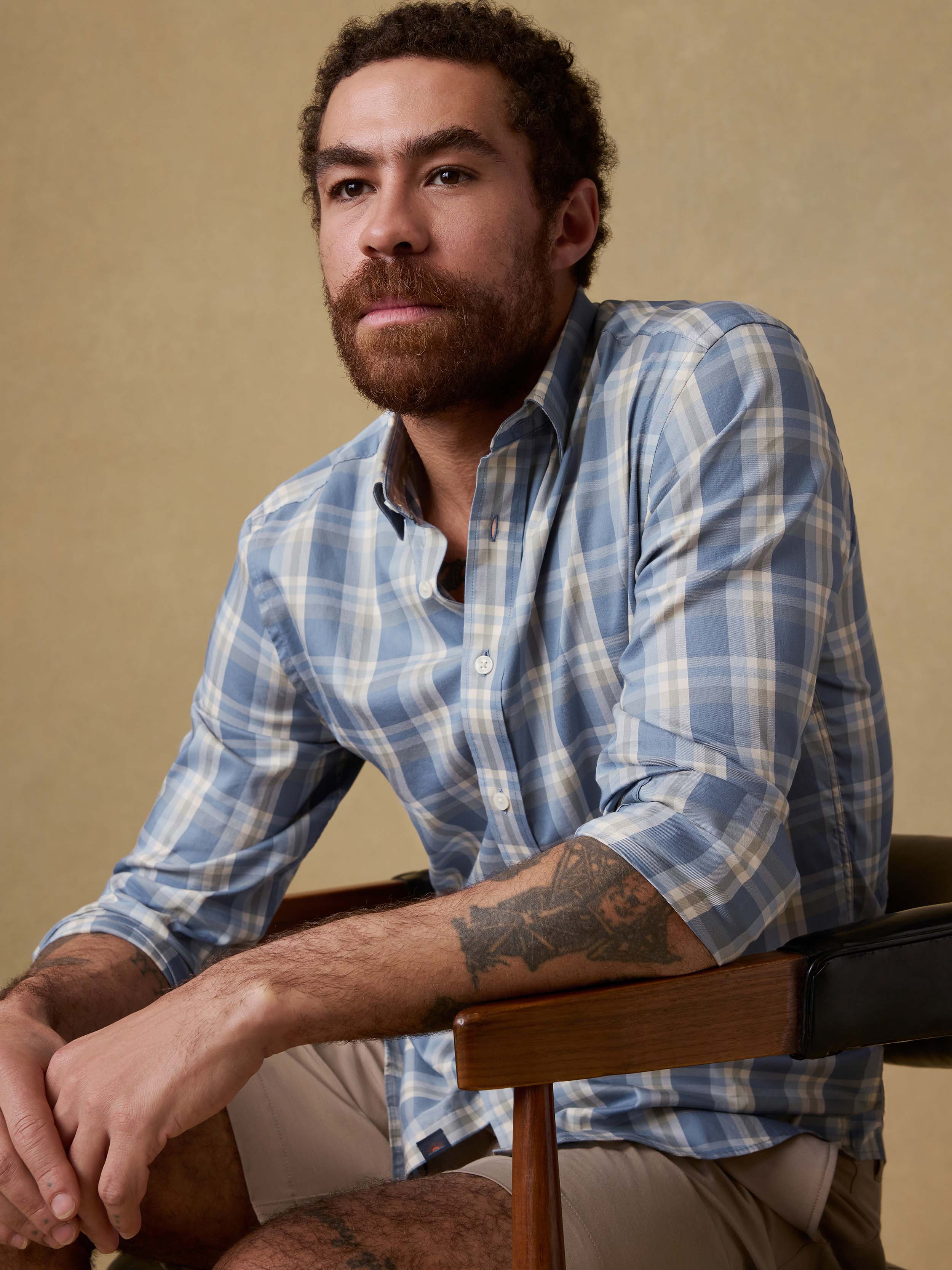 The Movement™ Shirt - Spring Mill Plaid | Faherty Brand