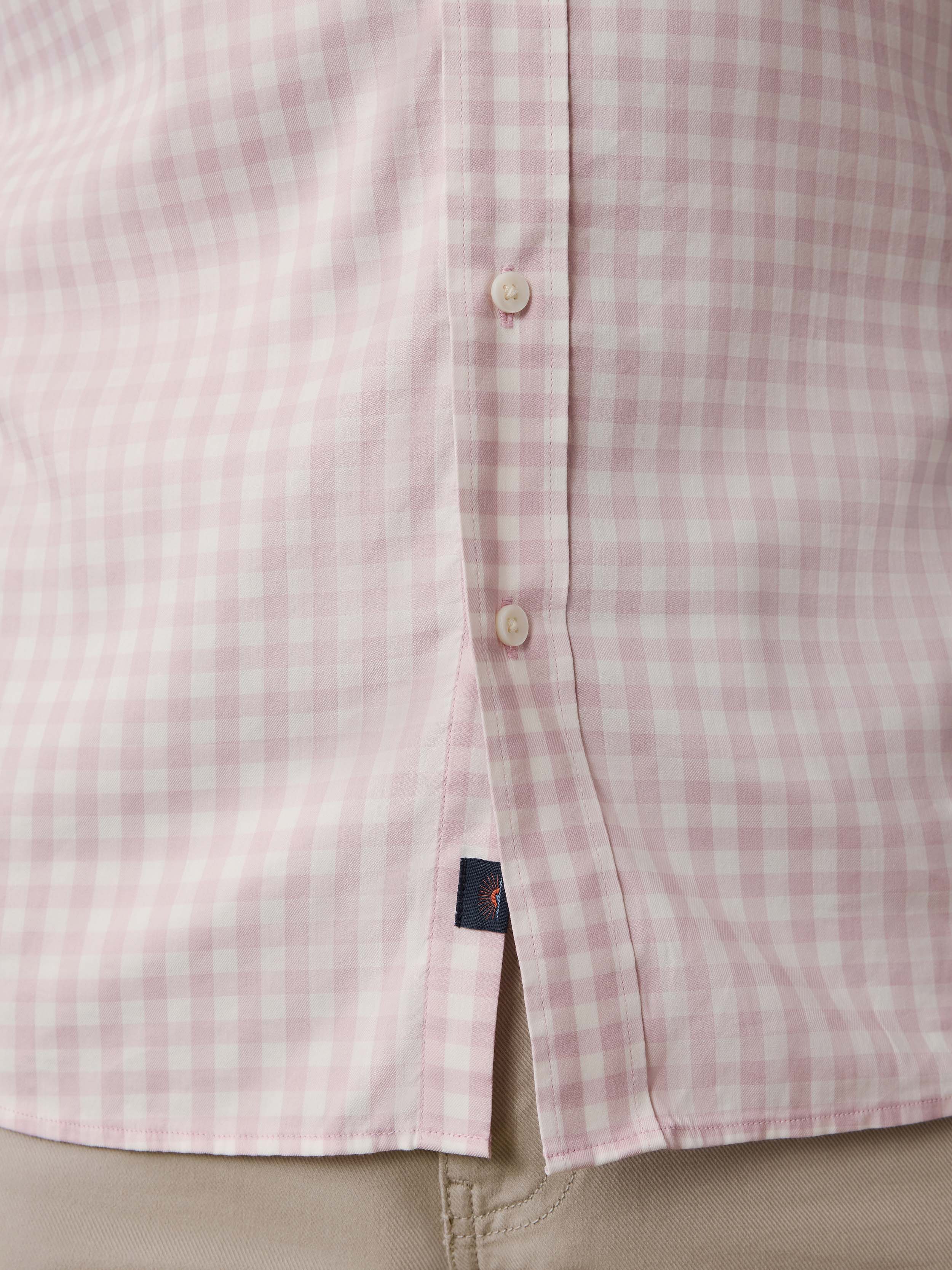 The Movement™ Shirt - Rose White Gingham | Faherty Brand