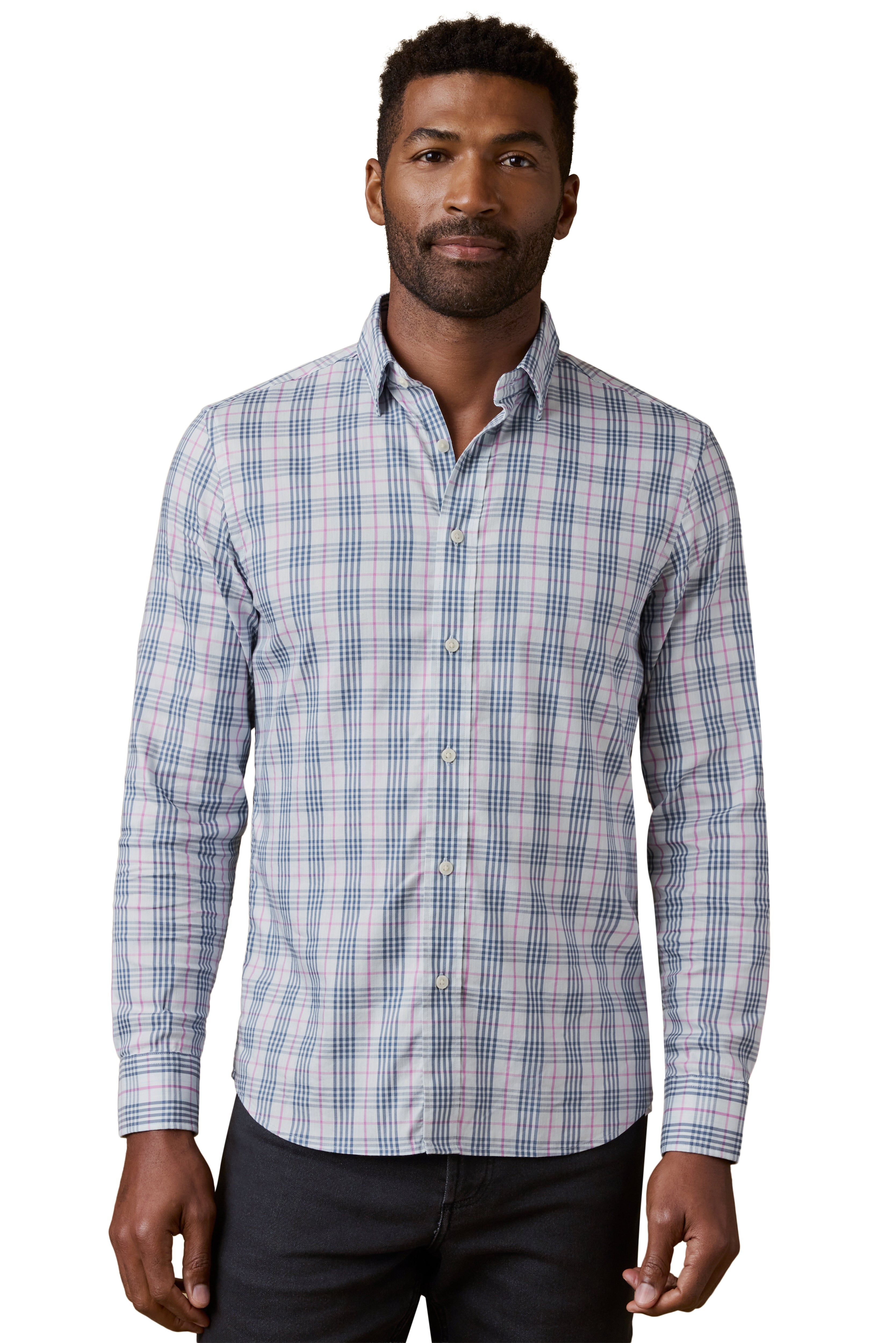 The Movement Shirt - Blue Orchid Plaid