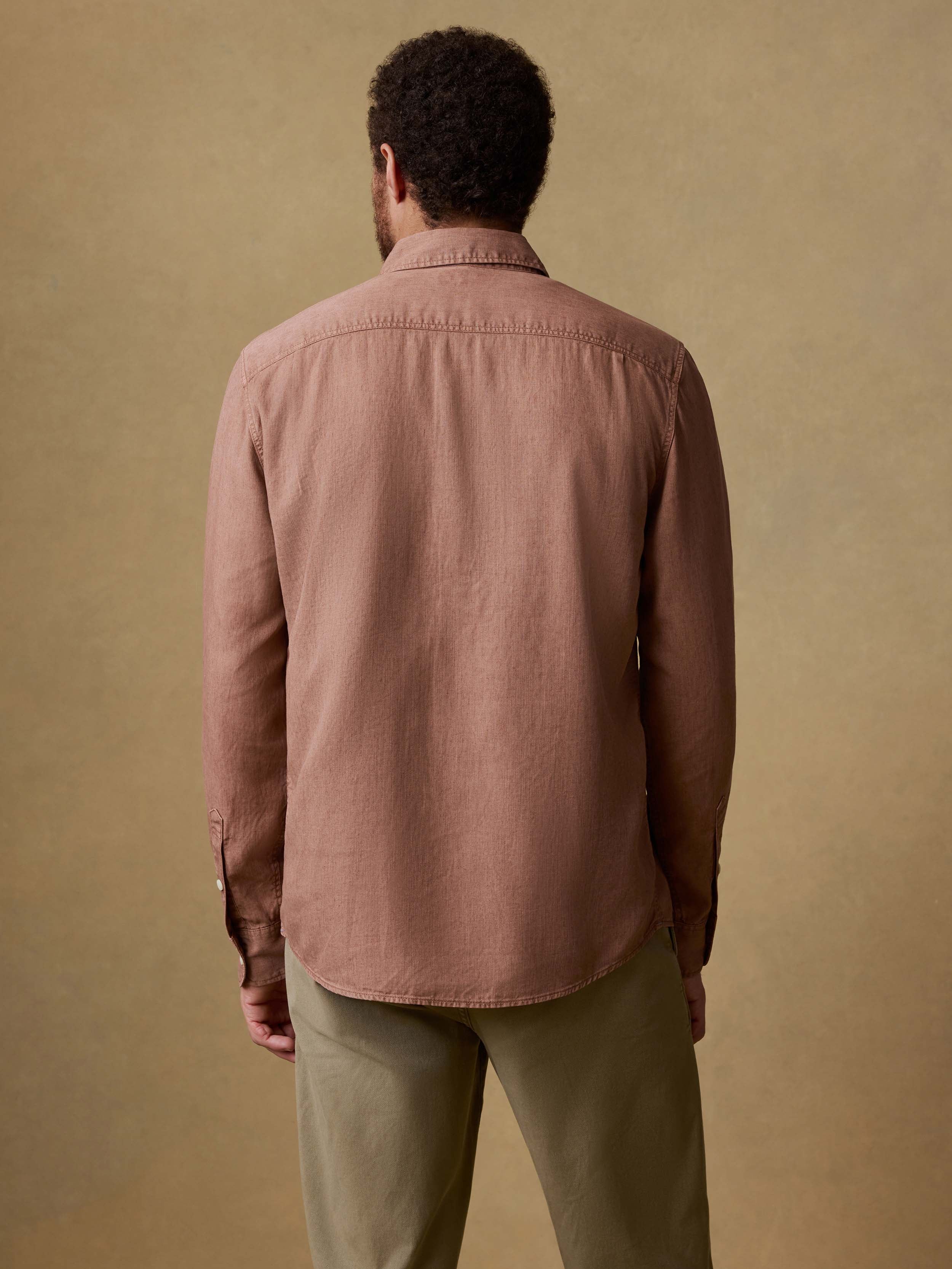 Tried & True Chambray Workshirt - Cedar Valley | Faherty Brand