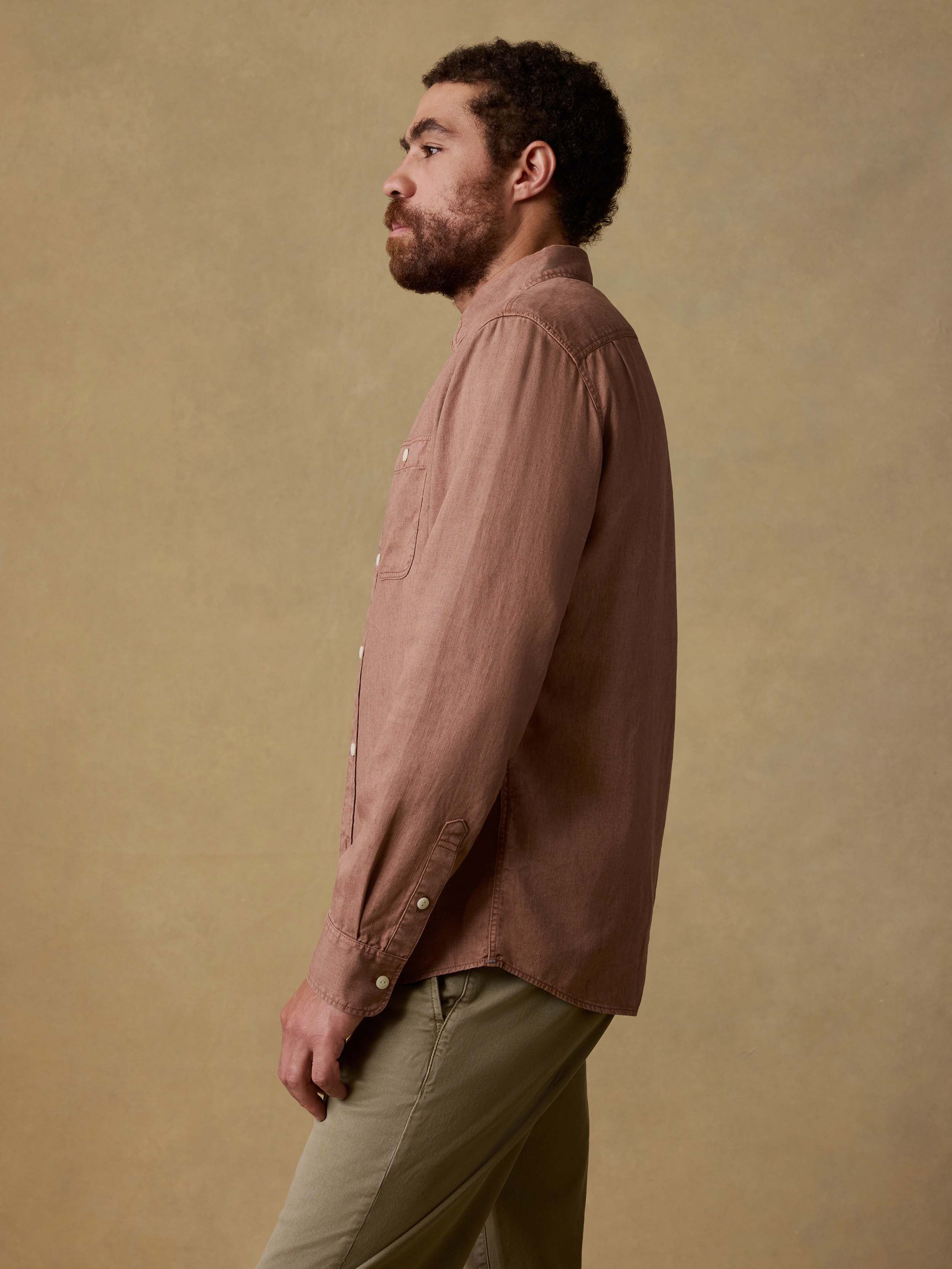 Tried & True Chambray Workshirt - Cedar Valley | Faherty Brand