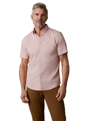 Short-Sleeve Movement Monterey Shirt - Sedona Petal Tile
