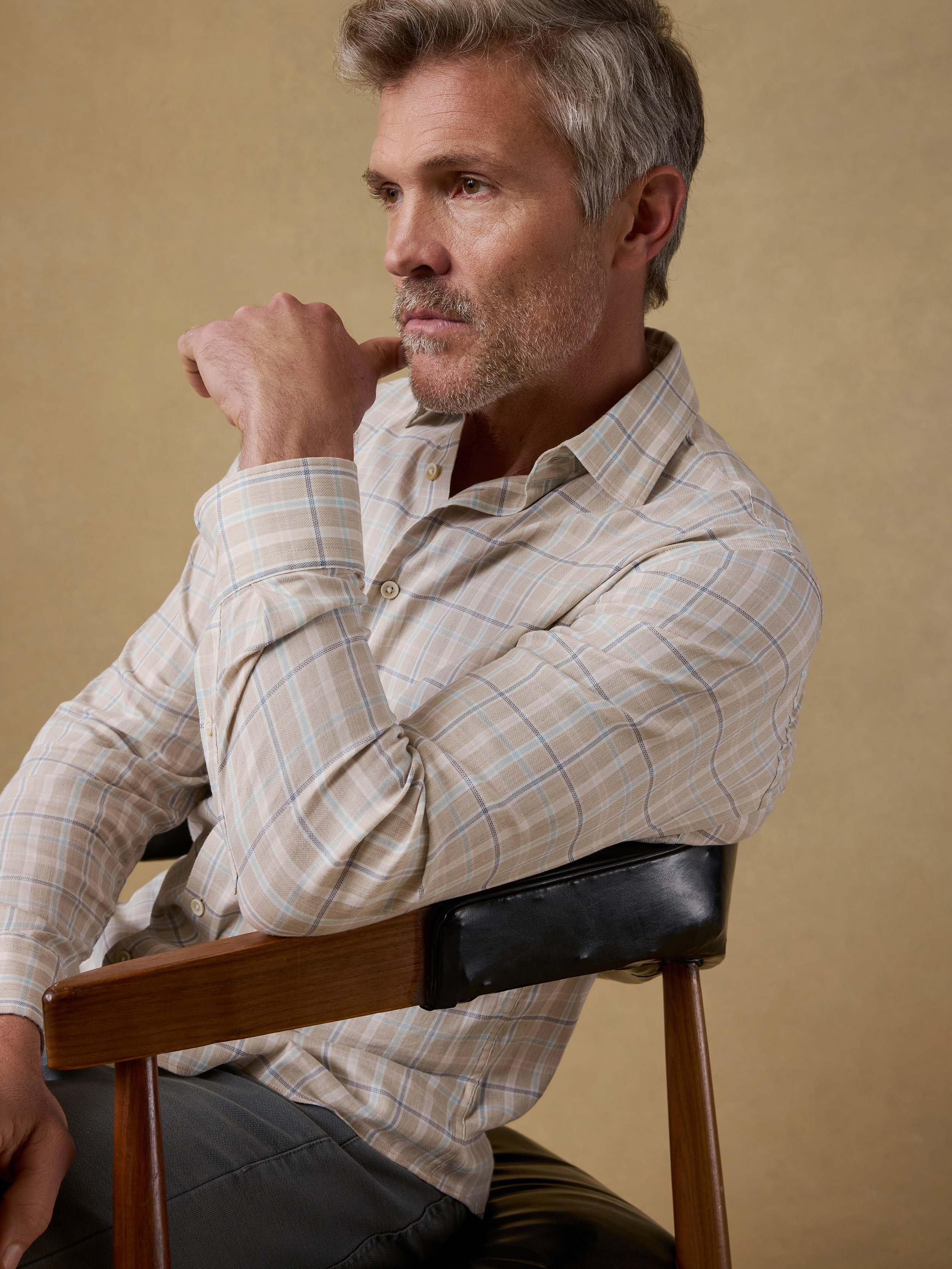 Movement™ Monterey Shirt - Sandy Reef Plaid | Faherty Brand