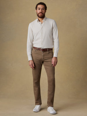 Movement™ Monterey Shirt - Wood Wall Stripe