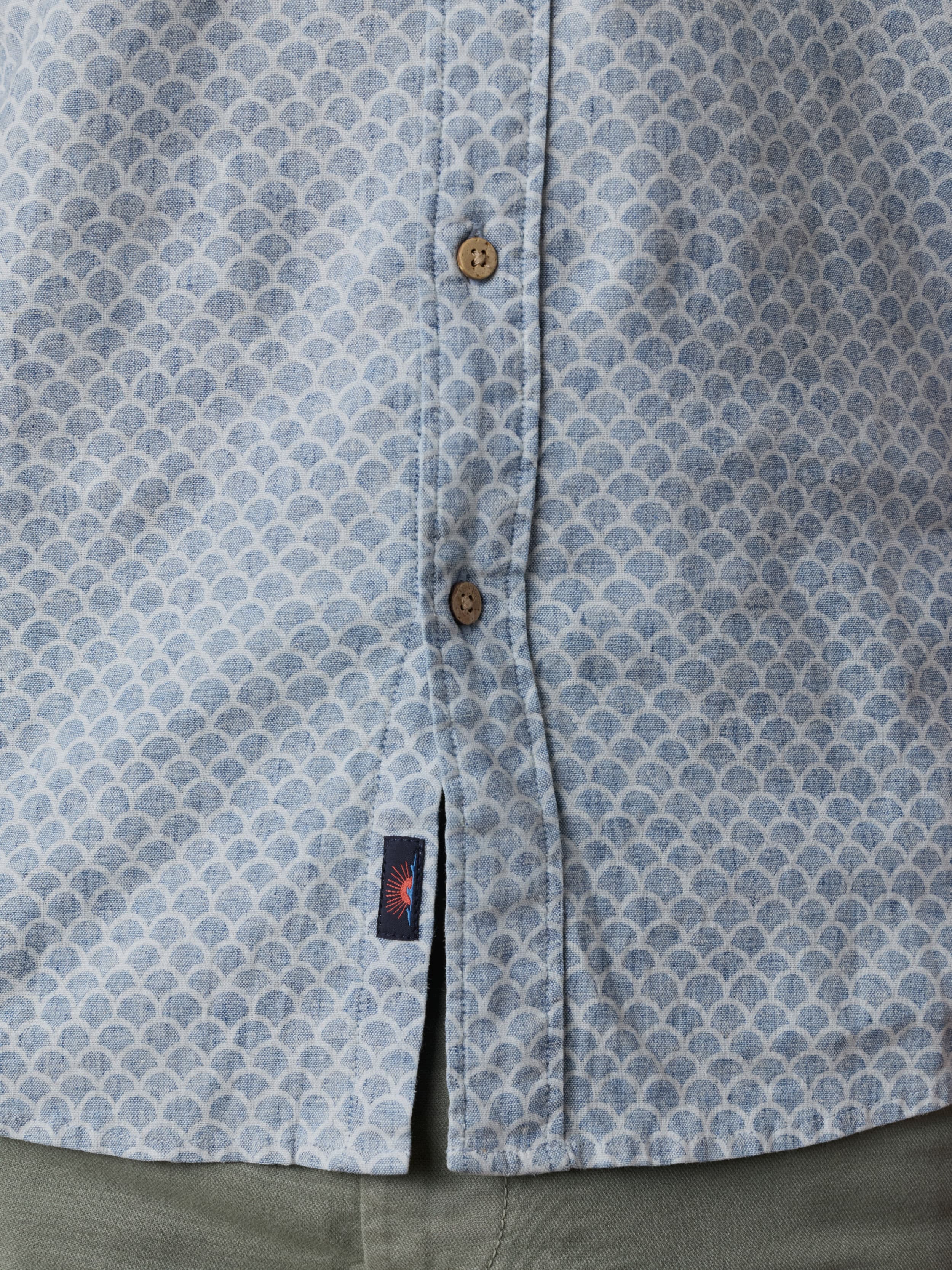 Short-Sleeve Breeze Shirt - Fishscale Redux | Faherty Brand