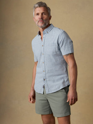 Short-Sleeve Breeze Shirt - Fishscale Redux