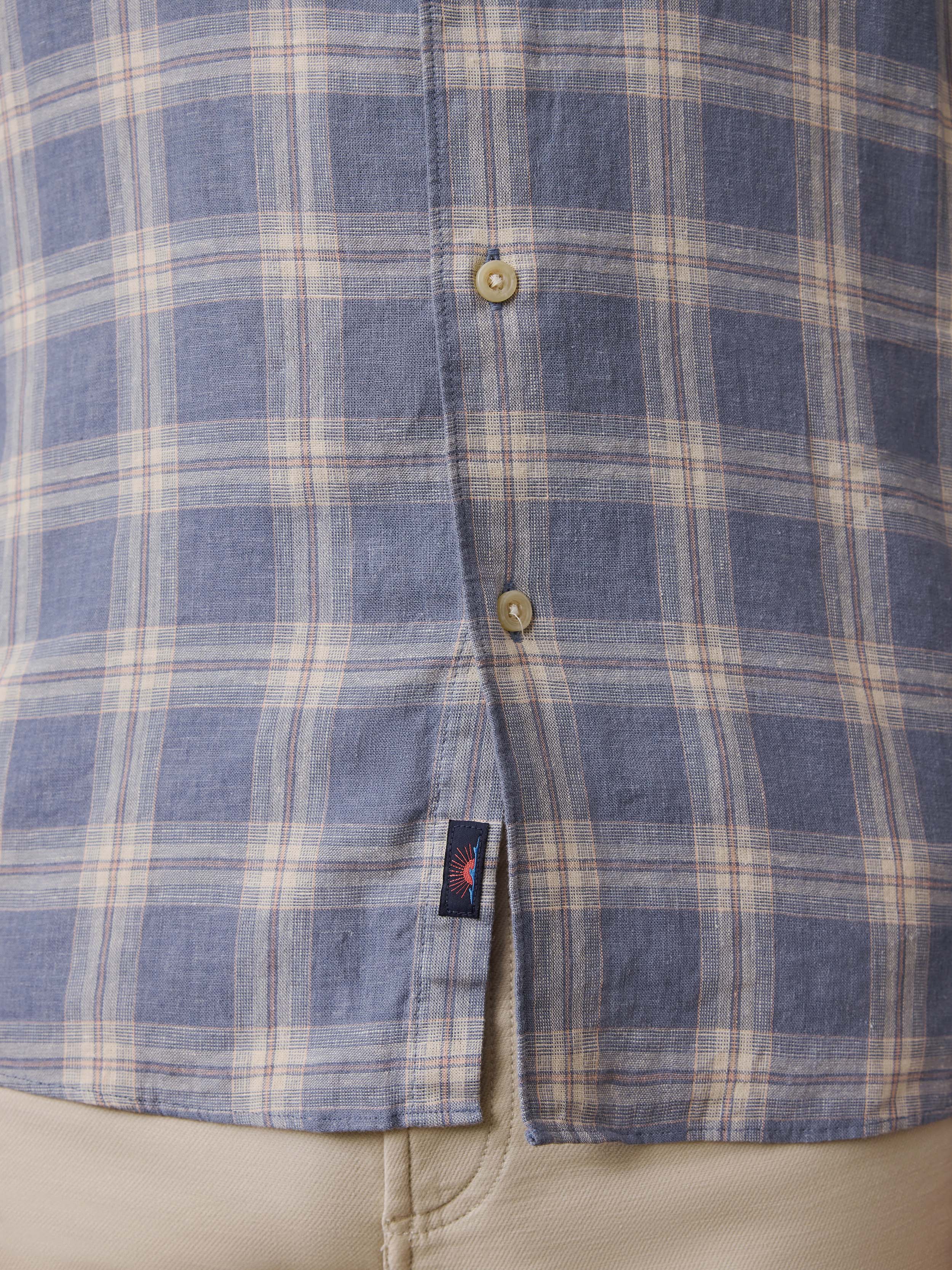 Palmetto Shirt - Shore Flint Plaid | Faherty Brand