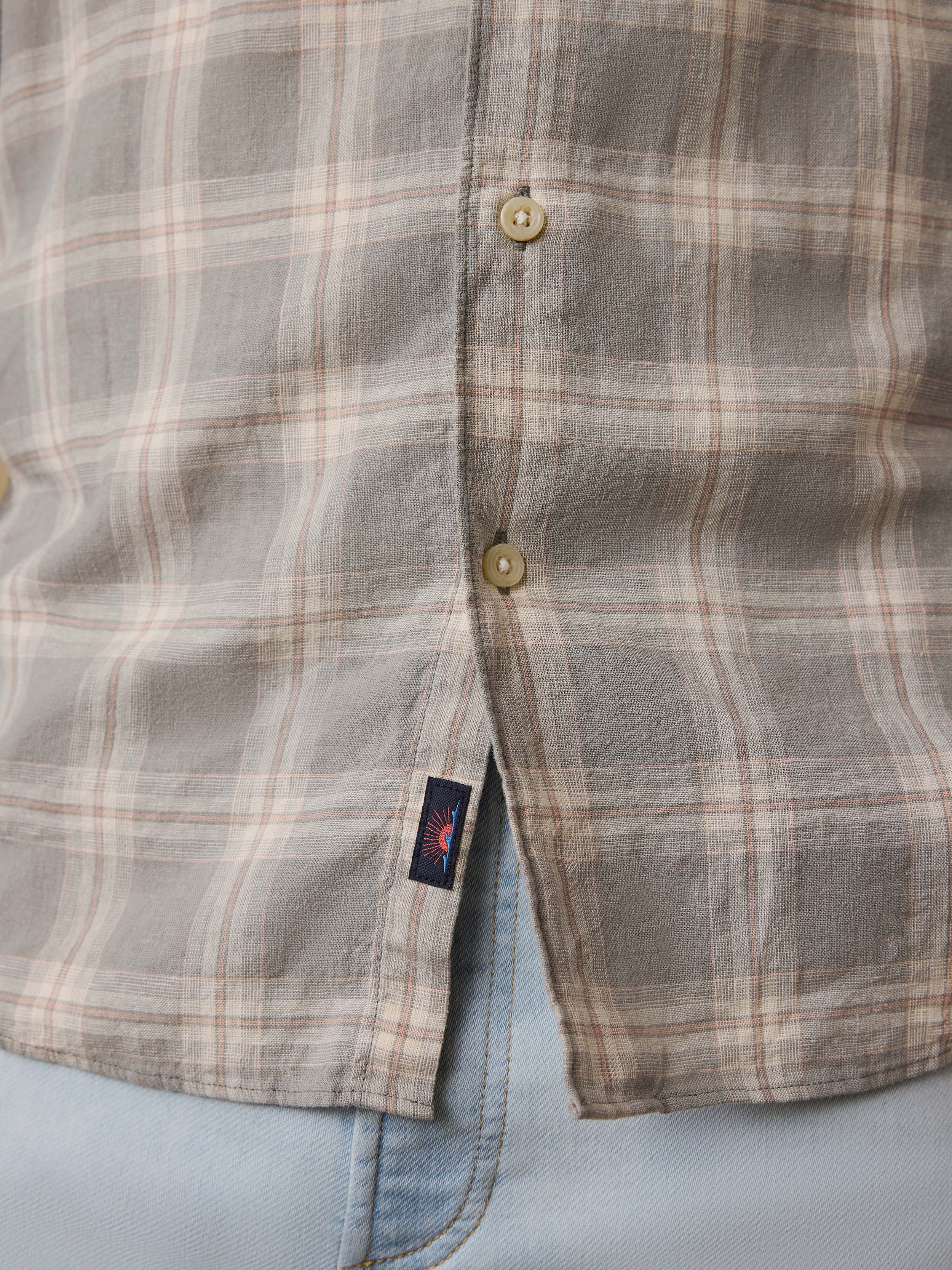 Palmetto Shirt - Shore Sage Plaid | Faherty Brand