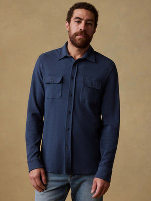 Legend™ Sweater Shirt - Brighton Navy Twill