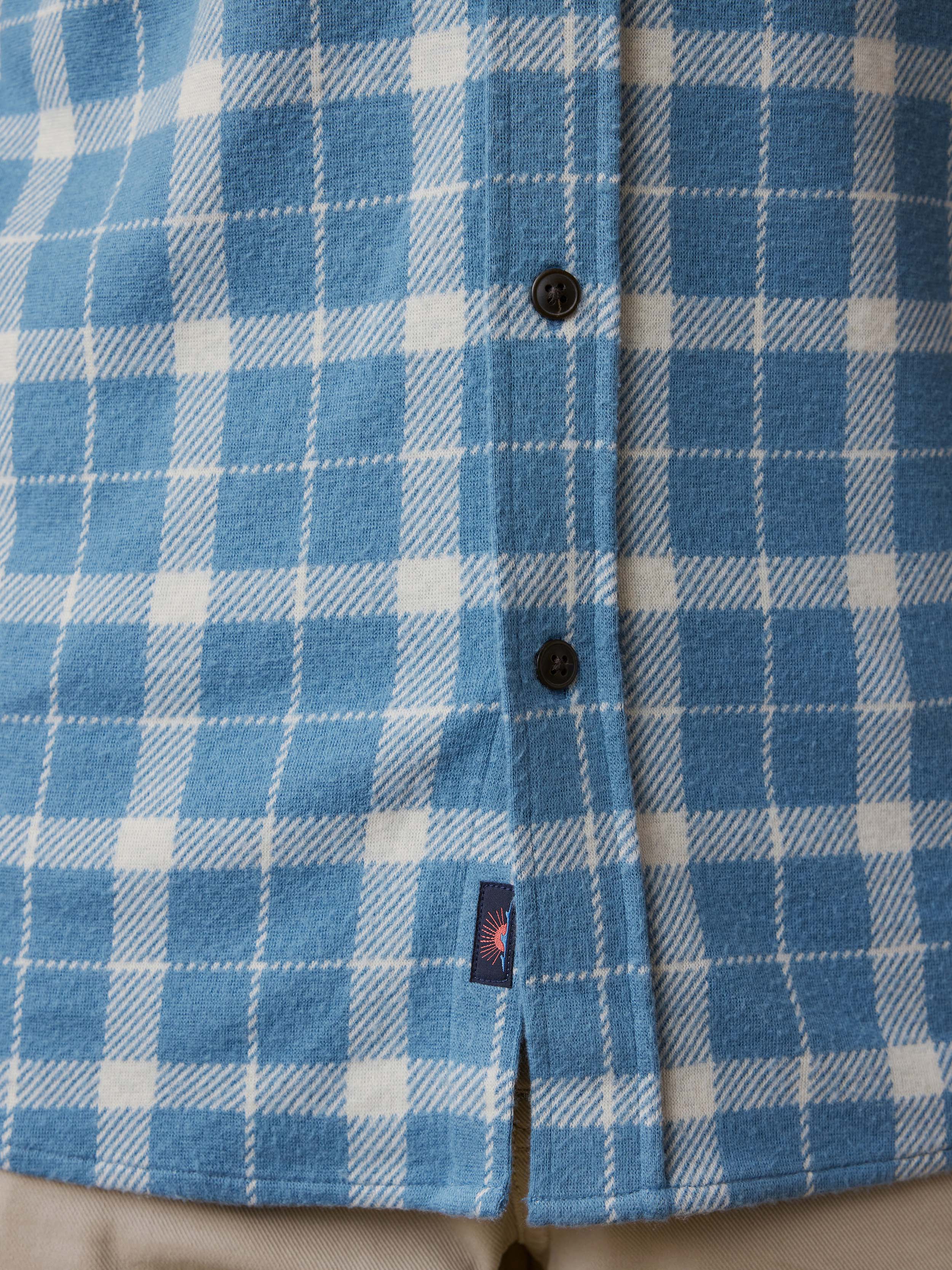 Legend™ Sweater Shirt - Blue Landing Plaid | Faherty Brand