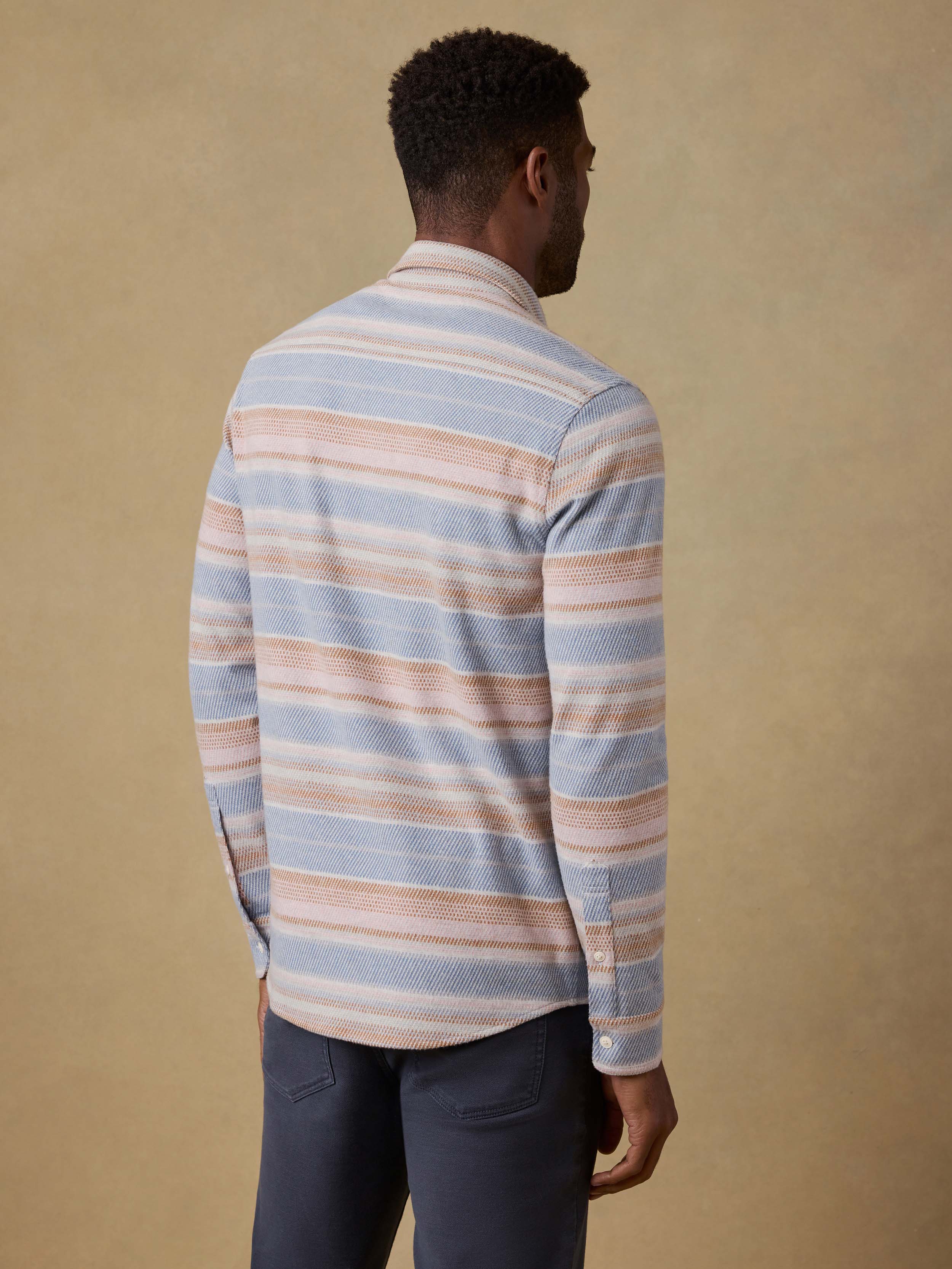 Legend™ Sweater Shirt - Isle Breeze Stripe | Faherty Brand