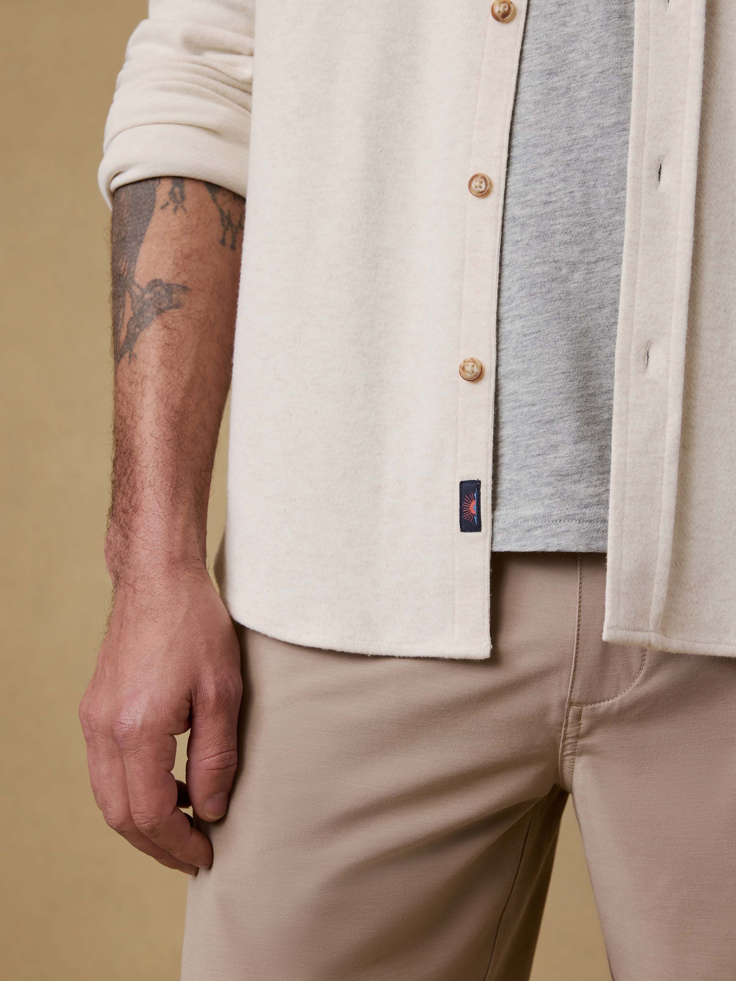 Legend™ Sweater Shirt - Off White | Faherty Brand