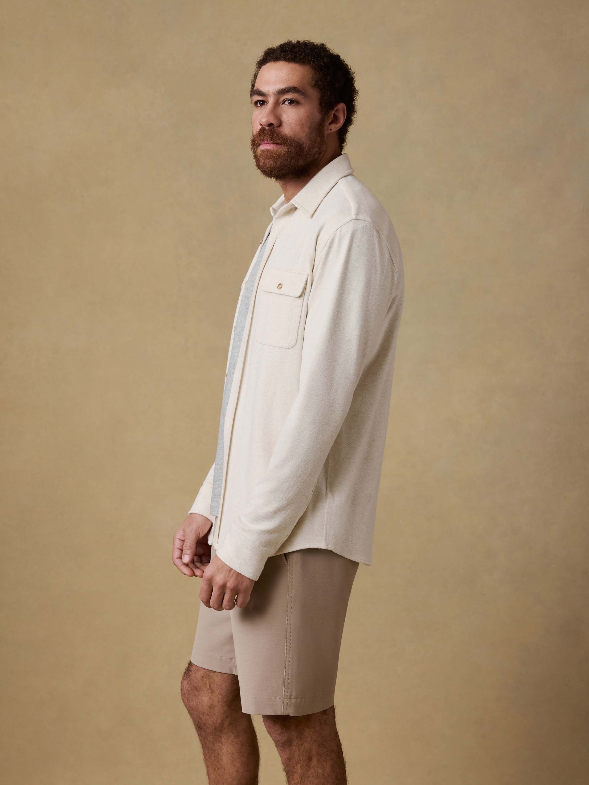 Legend™ Sweater Shirt - Off White | Faherty Brand