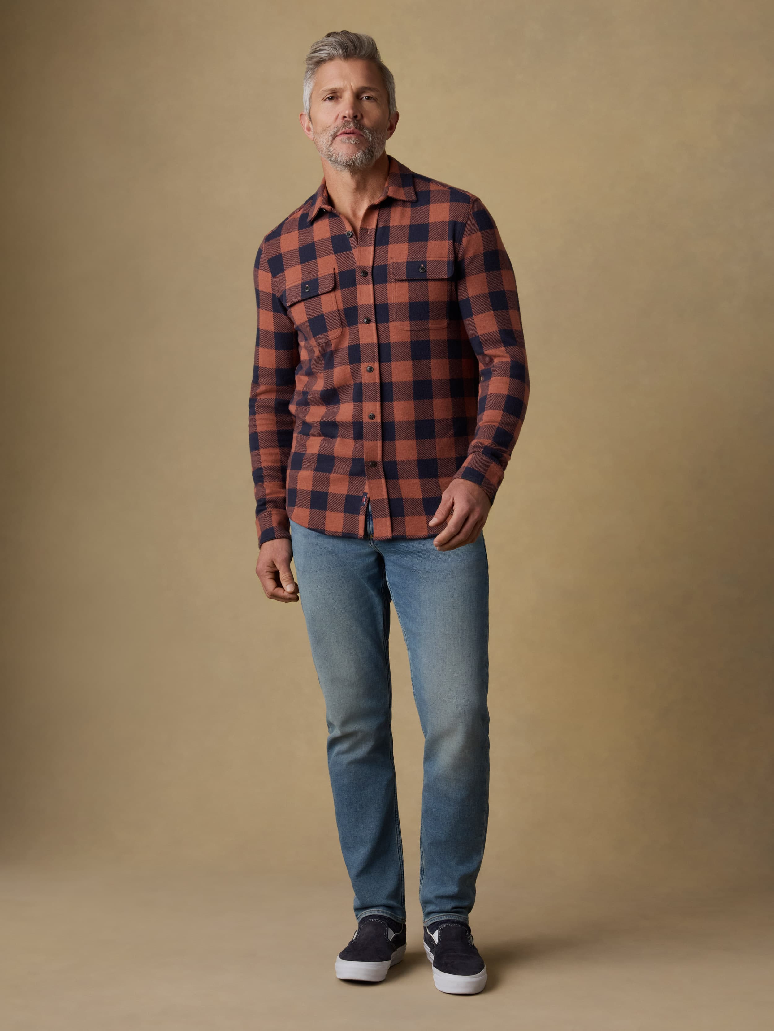 Legend™ Sweater Shirt - Sedona Twilight Buffalo | Faherty Brand