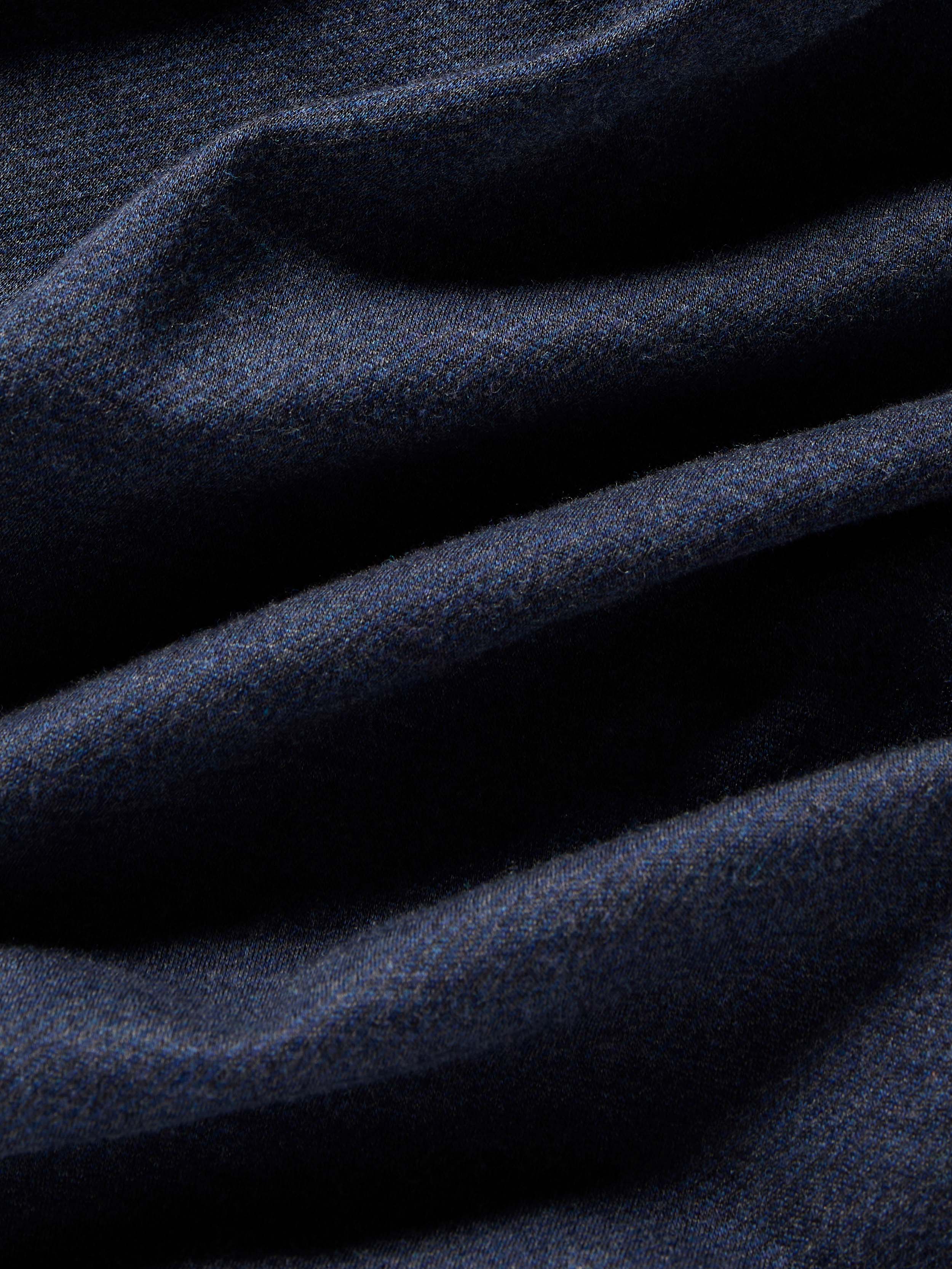 Coastline Knit Shirt - Ocean Heather Twill | Faherty Brand