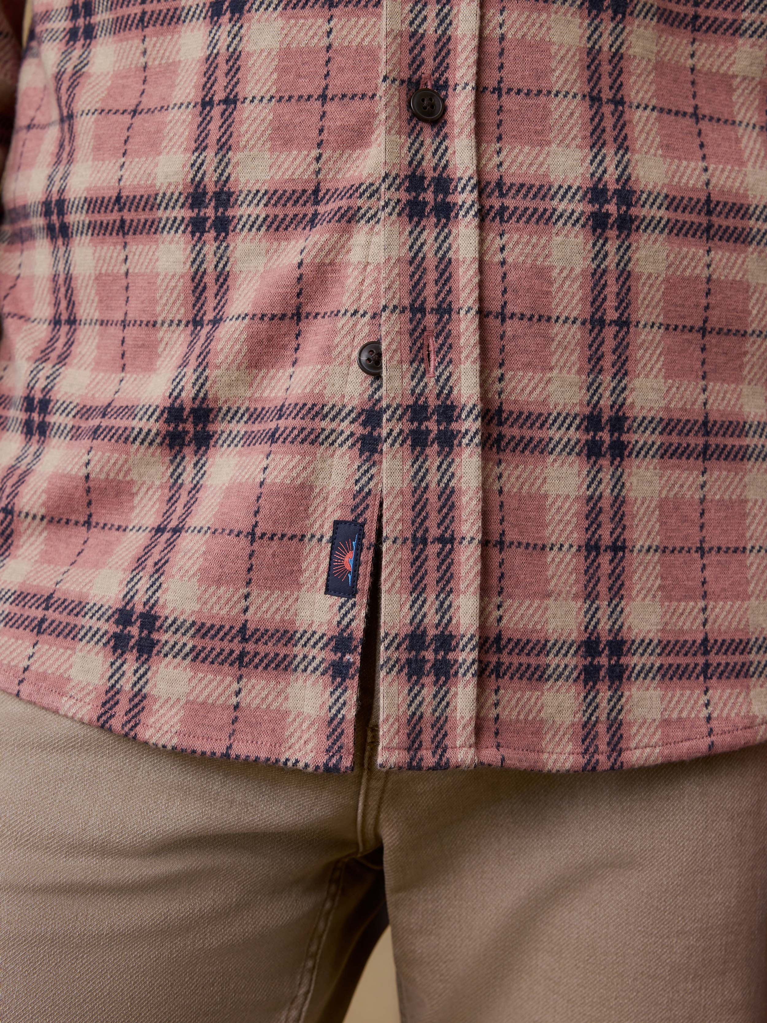Legend™ Sweater Shirt (Single Pocket) - Sienna Night Plaid | Faherty Brand