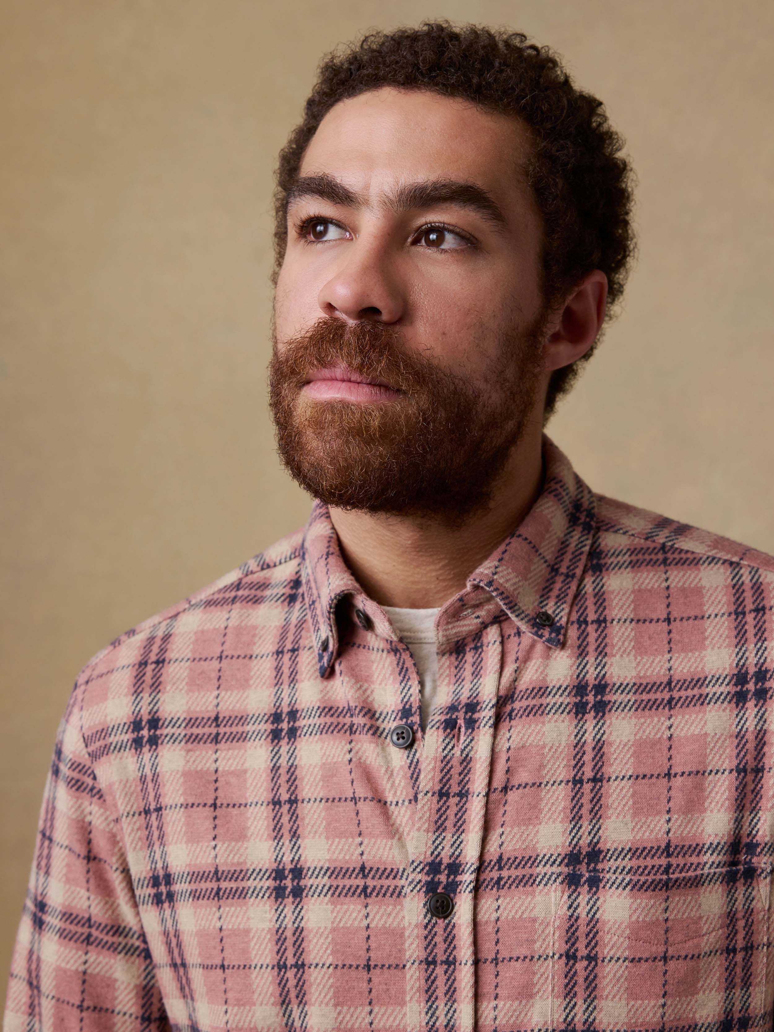 Legend™ Sweater Shirt (Single Pocket) - Sienna Night Plaid | Faherty Brand