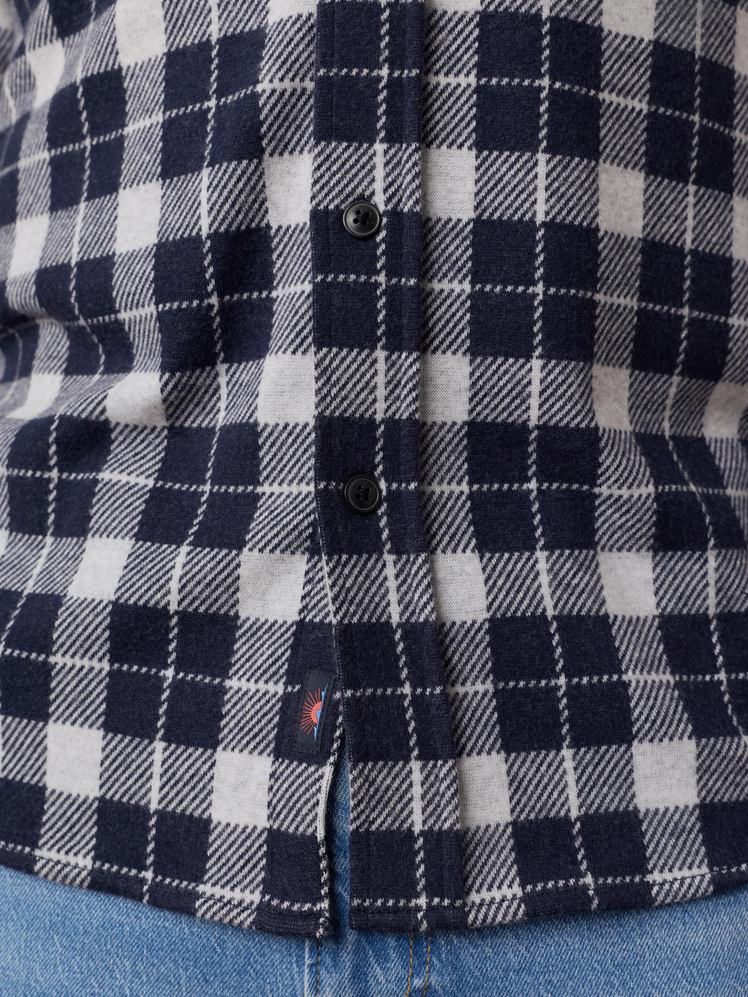 Legend™ Sweater Shirt (Single Pocket) - Midnight Lake Plaid | Faherty Brand